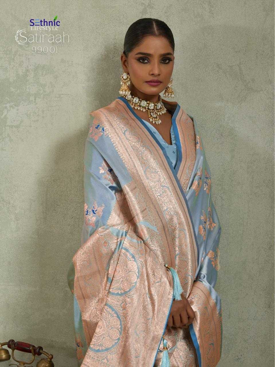 Ynf Satin Silk KESH416 Sethnic Lifestyle S A T I R A A H Silk Sarees Wholesale Banarasi Silk Sarees Pattu Sarees Zari Border Silk Sarees Manufacturer- Kapda Export