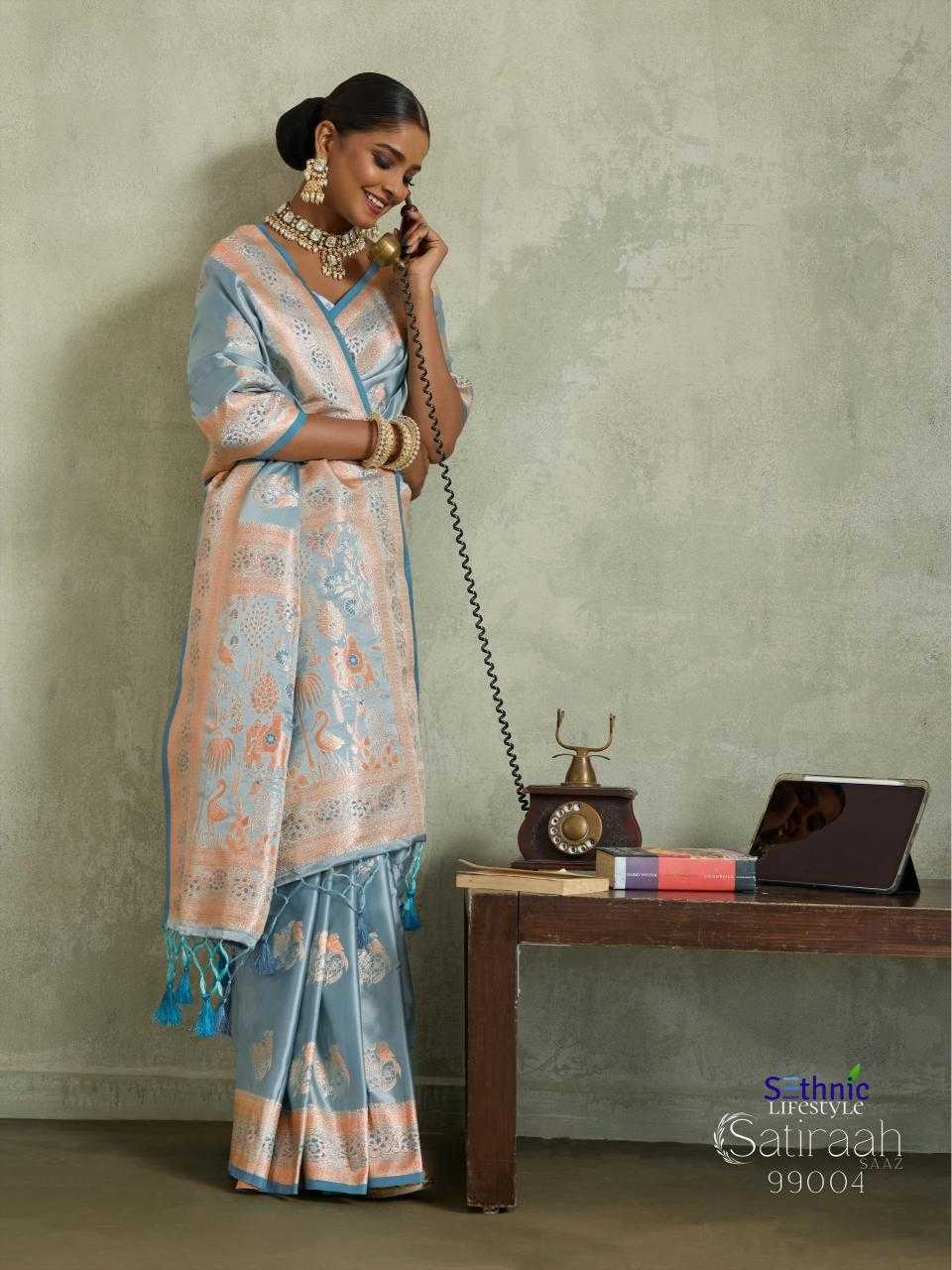 Ynf Satin Silk KESH416 Sethnic Lifestyle S A T I R A A H Silk Sarees Wholesale Banarasi Silk Sarees Pattu Sarees Zari Border Silk Sarees Manufacturer- Kapda Export