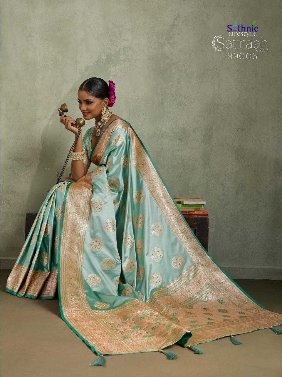 Ynf Satin Silk KESH416 Sethnic Lifestyle S A T I R A A H Silk Sarees Wholesale Banarasi Silk Sarees Pattu Sarees Zari Border Silk Sarees Manufacturer- Kapda Export