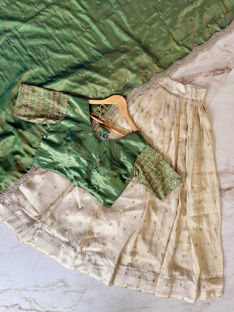 Ynf Shimmer silk KESH598 VNX1072 Sarees Festive Collections Wholesale Lehenga Sarees Half Sarees Onam Collections Manufacturer- Kapda Export