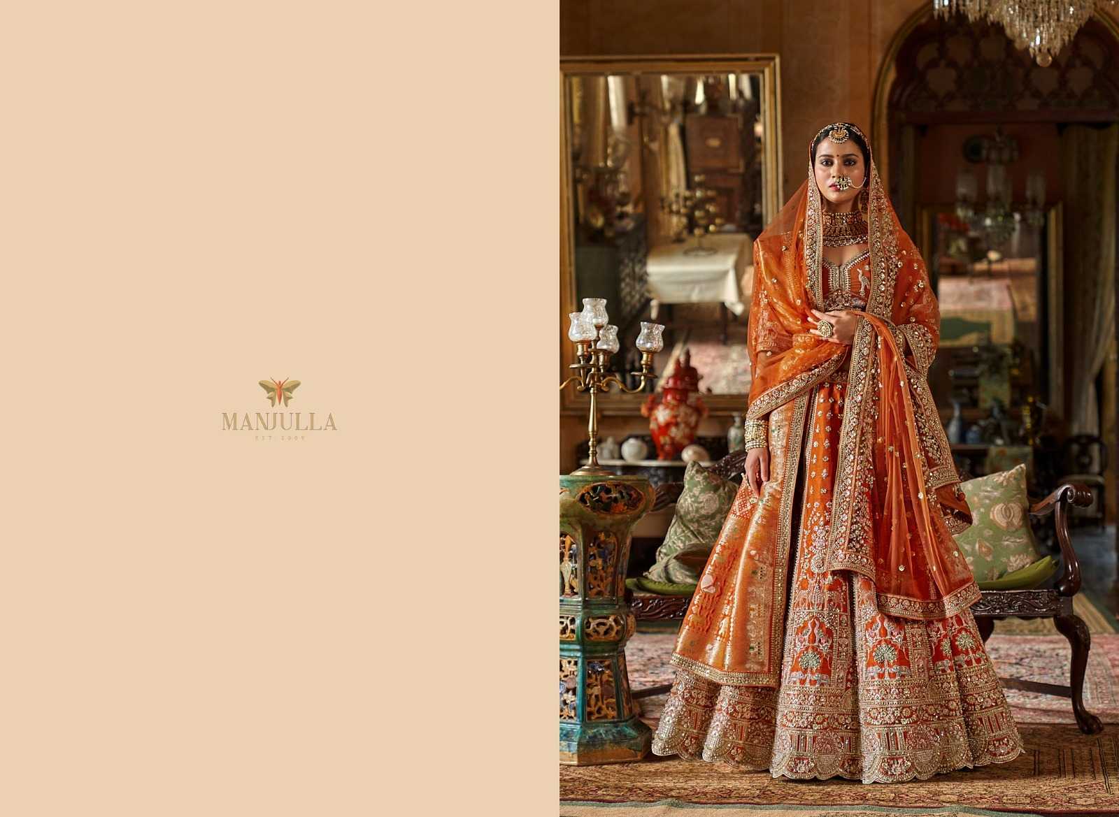 Ynf Silk KESH416 Manjulla Dulhan Vol-3 Lehengas Wedding Collections Festive Collections Wholesale Designer Lehenga Bridal Lehenga Bridesmaid Outfits Manufacturer- Kapda Export