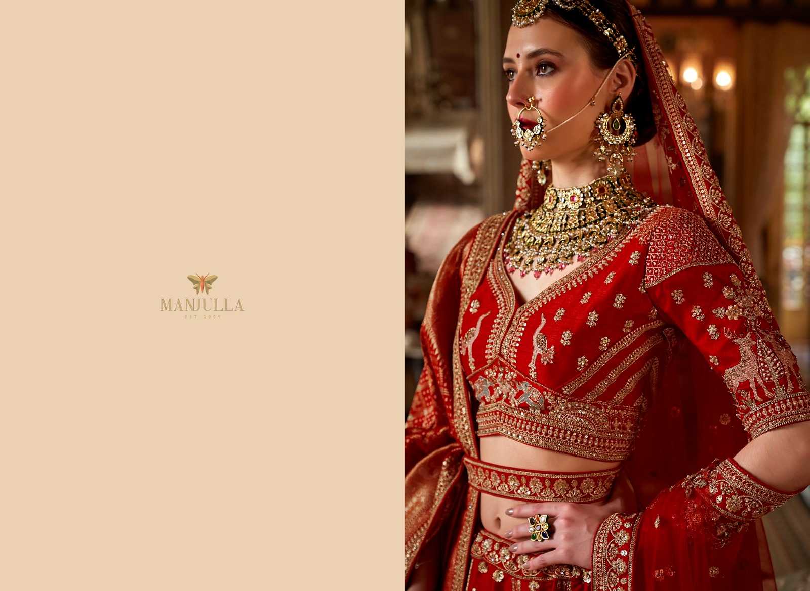 Ynf Silk KESH416 Manjulla Dulhan Vol-3 Lehengas Wedding Collections Festive Collections Wholesale Designer Lehenga Bridal Lehenga Bridesmaid Outfits Manufacturer- Kapda Export
