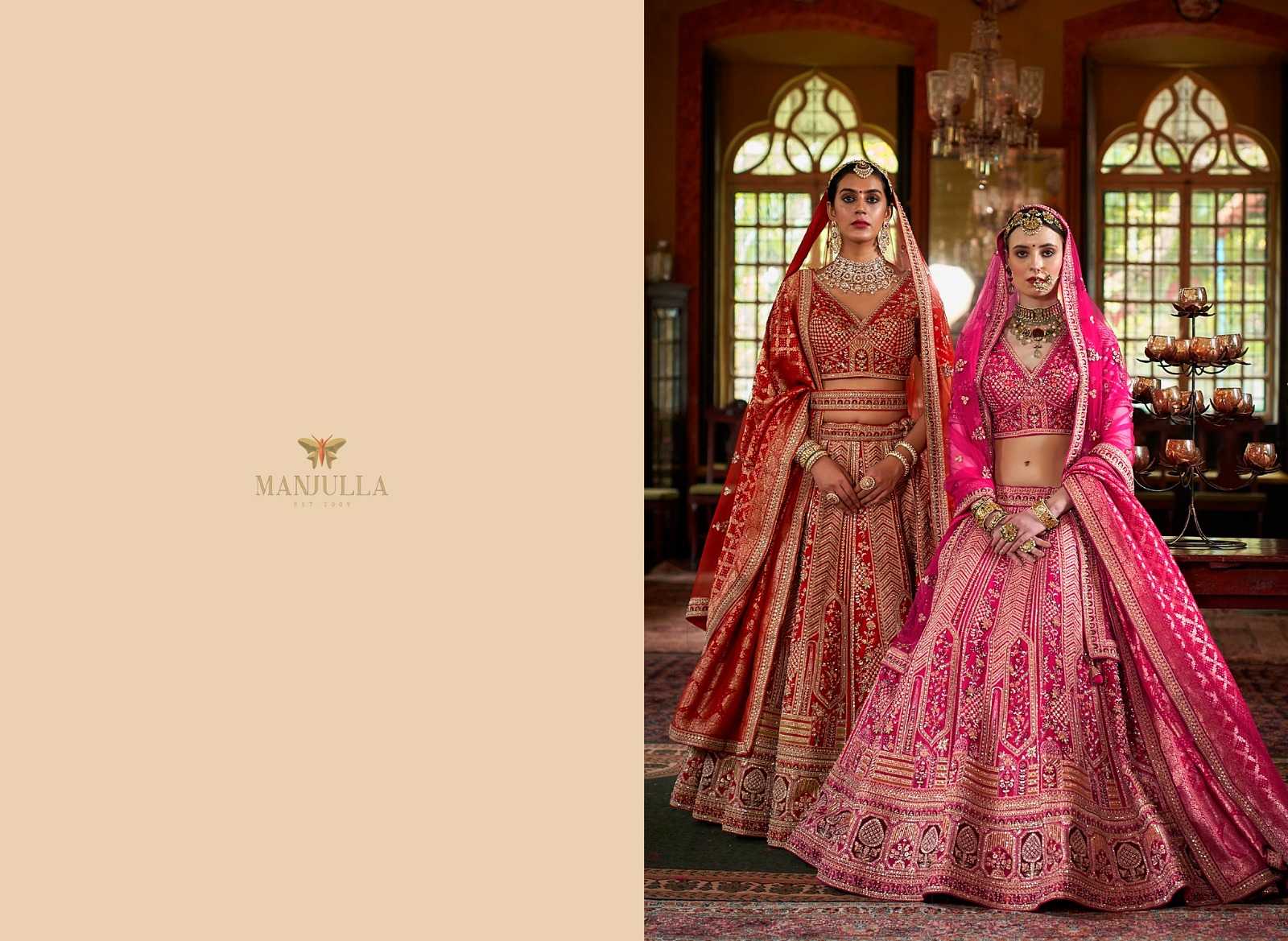 Ynf Silk KESH416 Manjulla Dulhan Vol-3 Lehengas Wedding Collections Festive Collections Wholesale Designer Lehenga Bridal Lehenga Bridesmaid Outfits Manufacturer- Kapda Export