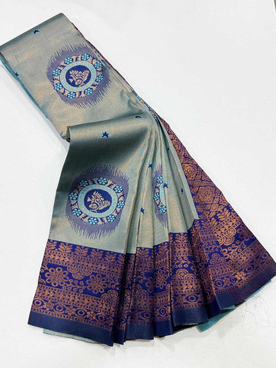 Ynf Silk RIN225 991 Silk Sarees Wholesale Pattu Sarees Printed Silk Saree Zari Border Silk Sarees Manufacturer- Kapda Export