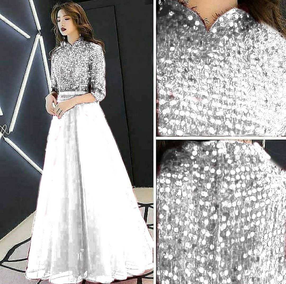 Ynf Soft Net RIN157 PC-2034 Gowns Plus Size Collections Wholesale Anarkali Gown Net Gowns Fit And Flare Gowns Manufacturer- Kapda Export