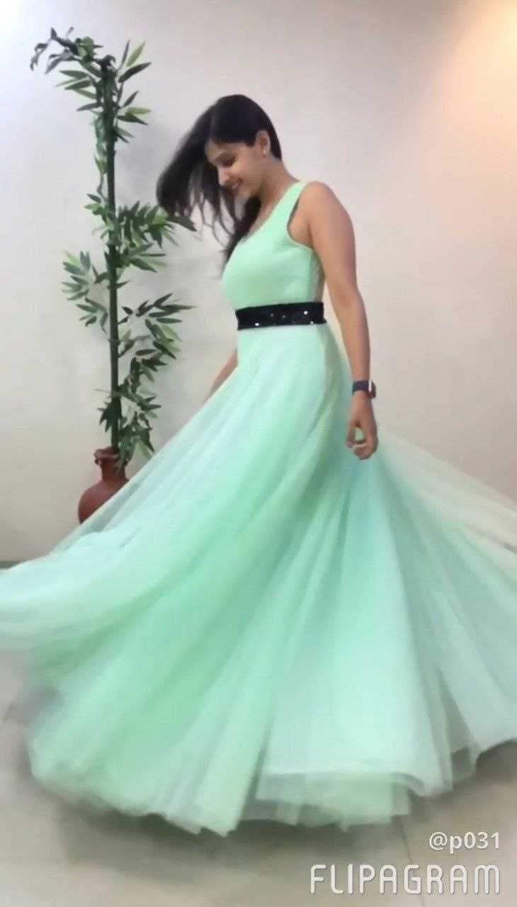 Ynf Soft Net RIN157 PC-2037 Gowns Plus Size Collections Wholesale Fancy Gowns Net Gowns Sequin Gowns Manufacturer- Kapda Export