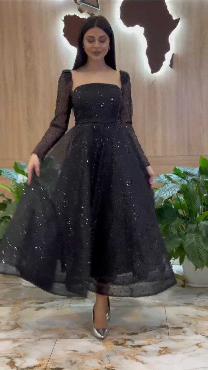 Ynf Soft Net RIN157 PC-2183 Gowns Plus Size Collections Wholesale Net Gowns Party Wear Gowns Sequin Gowns Manufacturer- Kapda Export