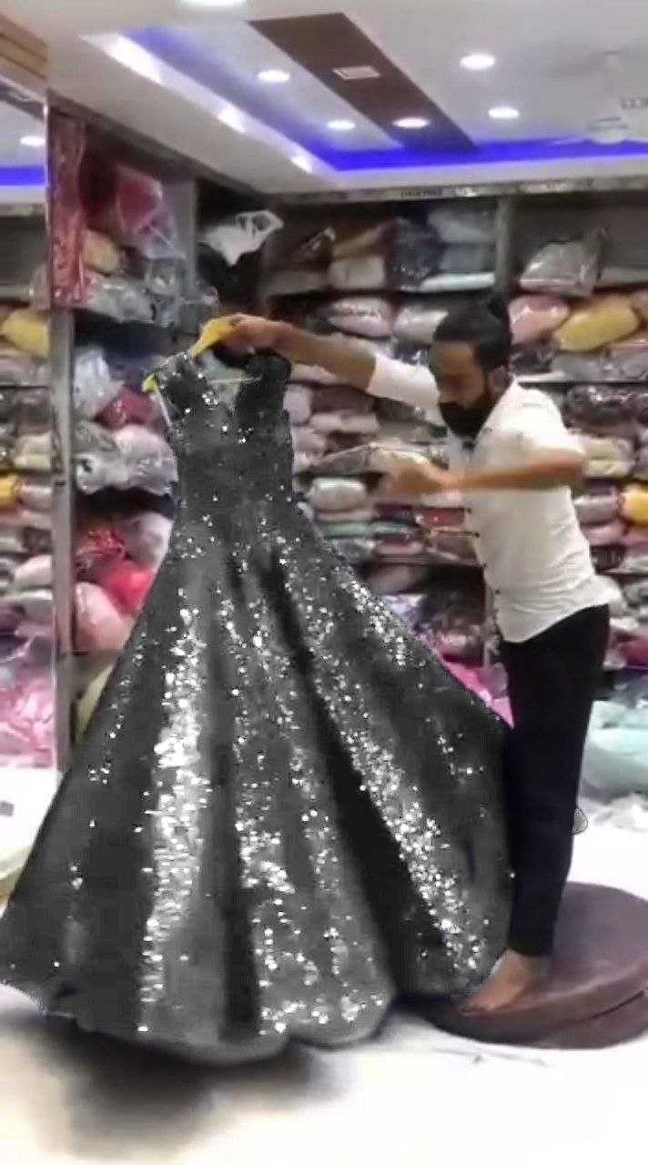 Ynf Soft Net RIN157 PC-2189 Gowns Plus Size Collections Wholesale Net Gowns Designer Gowns Sequin Gowns Manufacturer- Kapda Export