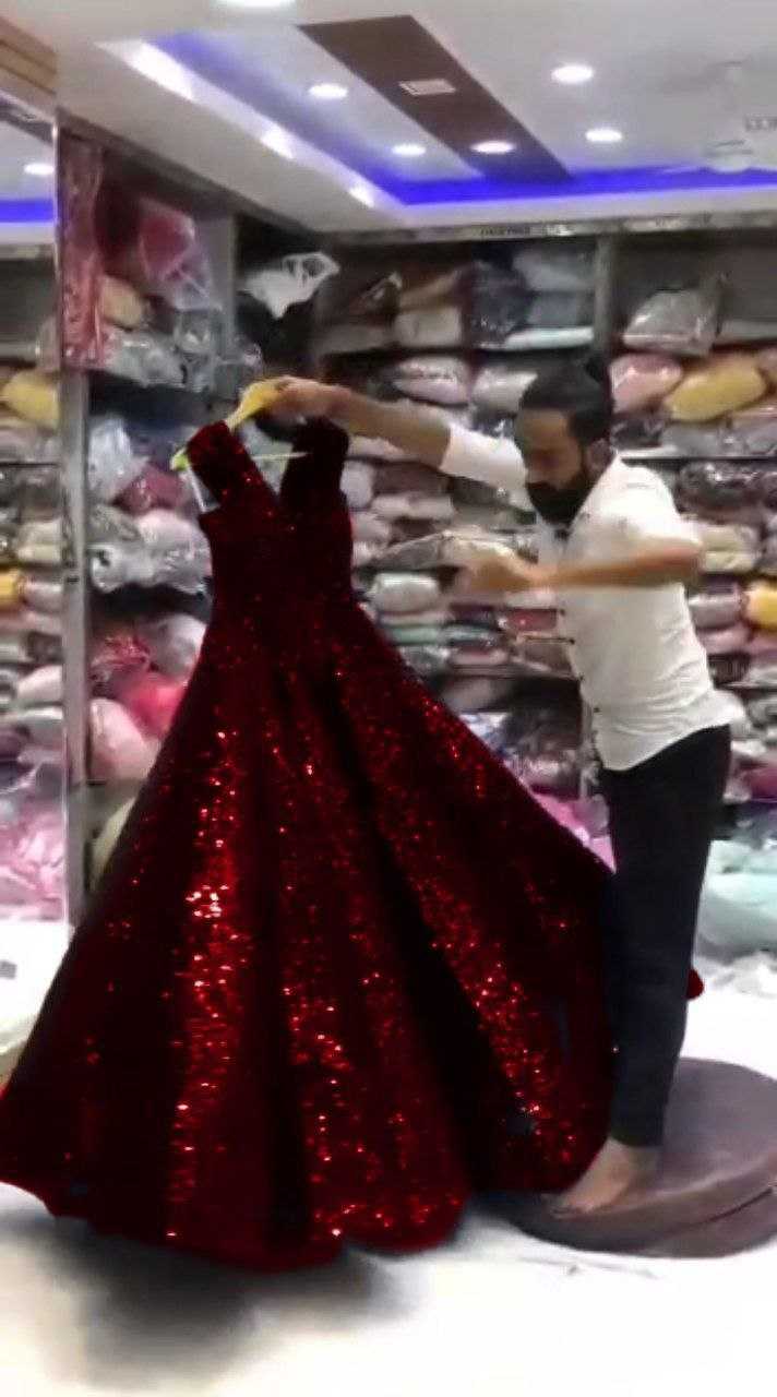 Ynf Soft Net RIN157 PC-2189 Gowns Plus Size Collections Wholesale Net Gowns Designer Gowns Sequin Gowns Manufacturer- Kapda Export