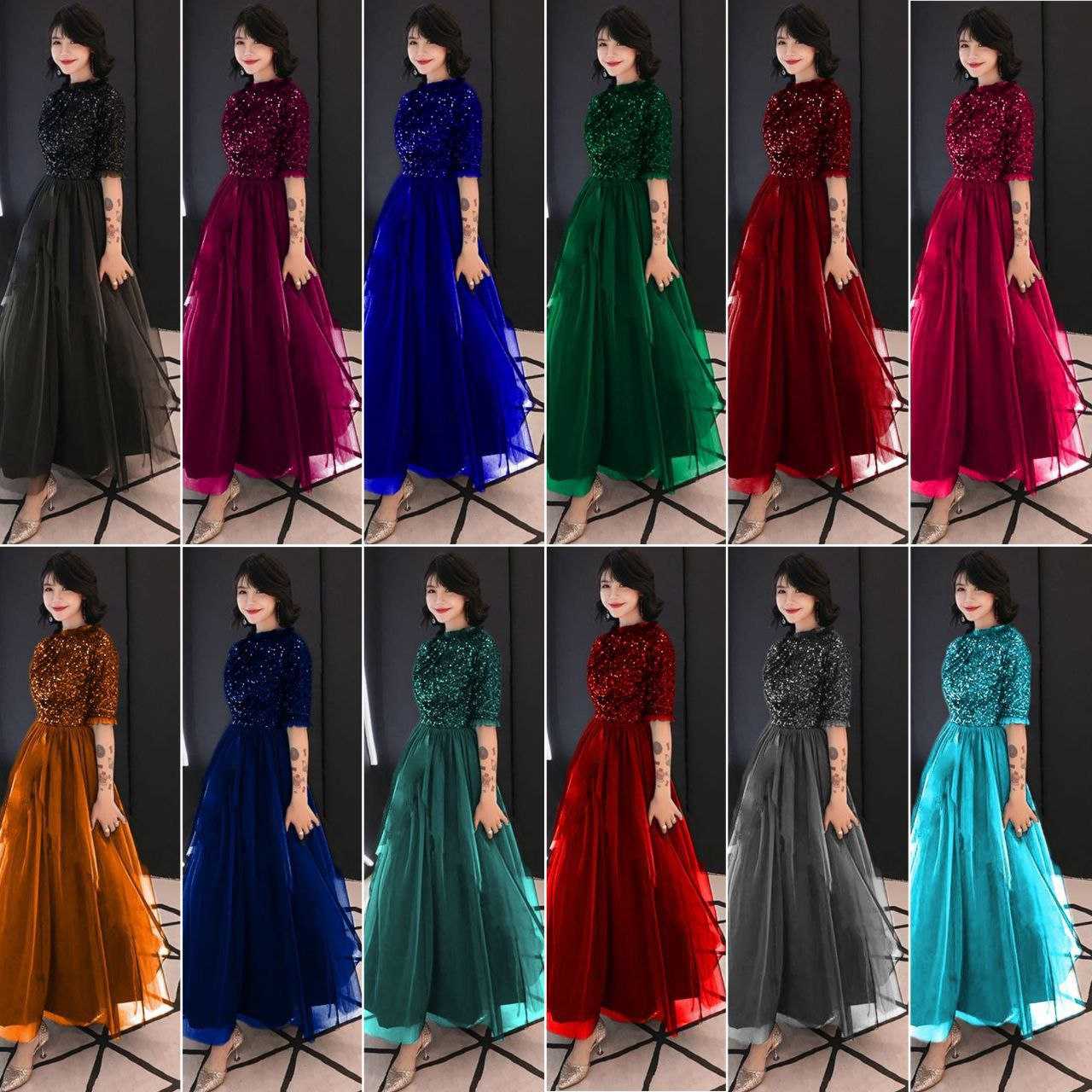 Ynf Soft Net RIN157 PC-2239 Gowns Plus Size Collections Wholesale Fancy Gowns Anarkali Gown Long Gowns Net Gowns Manufacturer- Kapda Export