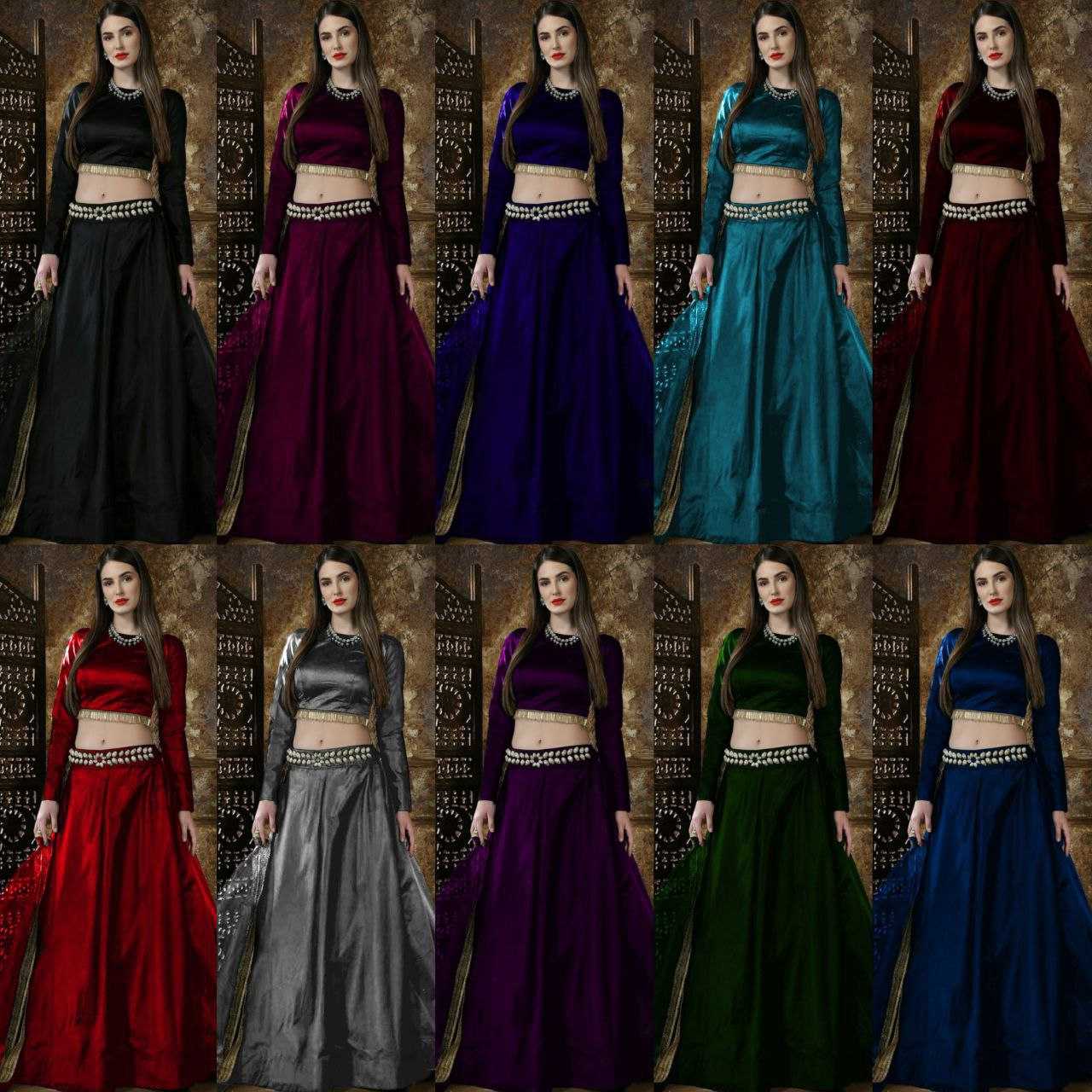 Ynf Soft Tapeta Silk RIN157 PC NAVRATRI NIGHTS-49 Lehengas Plus Size Collections Wholesale Fancy Lehenga Celebrity Lehenga Simple Lehenga Manufacturer- Kapda Export