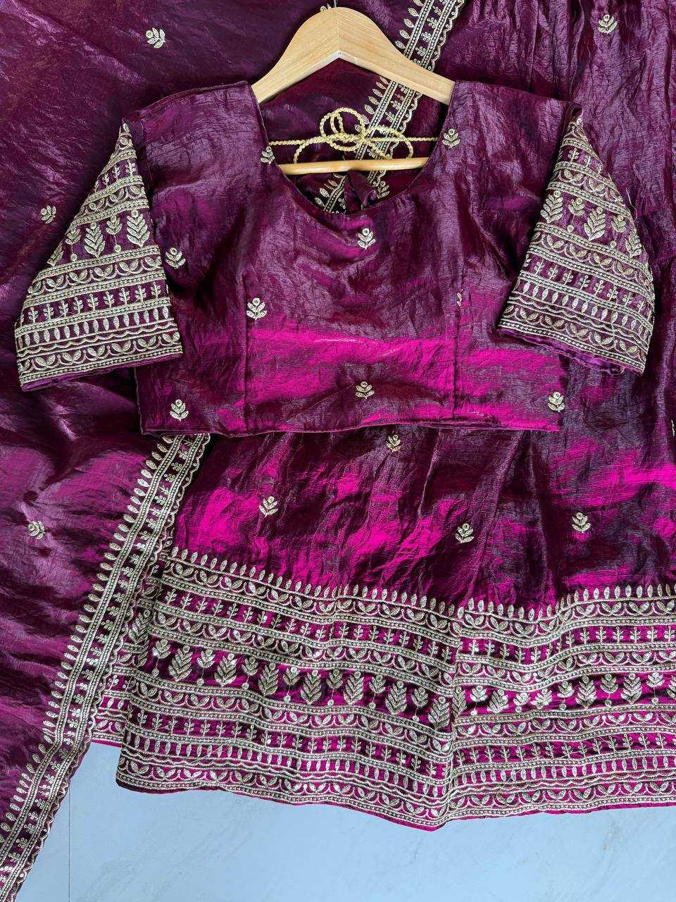 Ynf Tissue Silk KESH598 VNX1069 Sarees Wholesale Indian Sarees Lehenga Sarees Half Sarees Manufacturer- Kapda Export