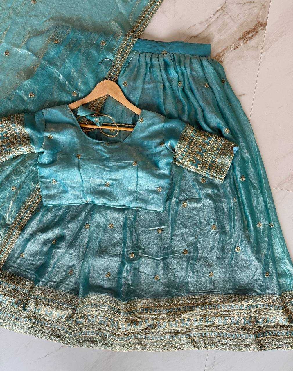 Ynf Tissue Silk KESH598 VNX1069 Sarees Wholesale Indian Sarees Lehenga Sarees Half Sarees Manufacturer- Kapda Export