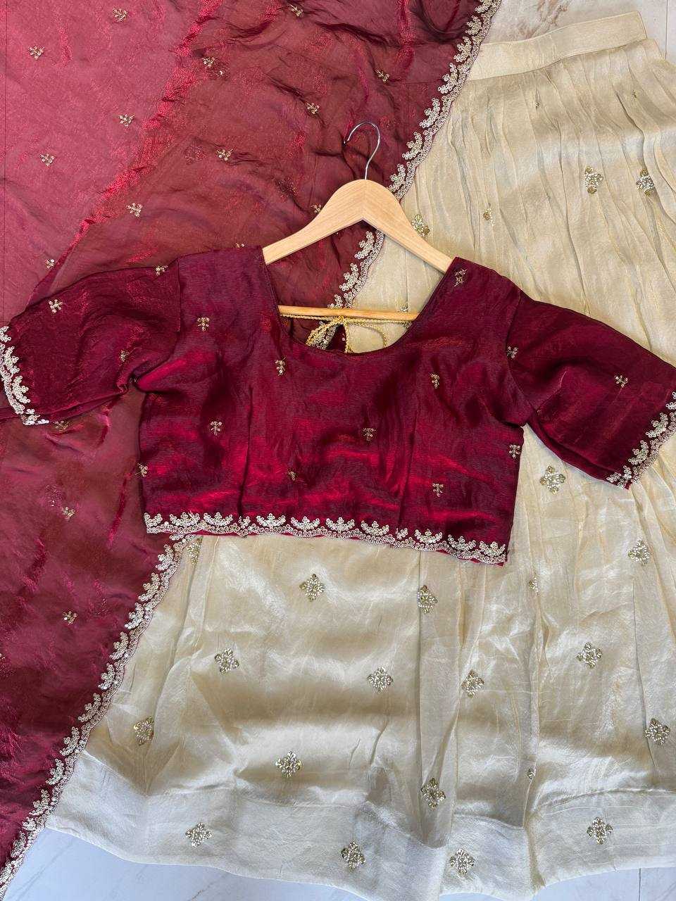 Ynf Tissue Silk KESH598 VNX1071 Sarees Wholesale Indian Sarees Lehenga Sarees Half Sarees Manufacturer- Kapda Export