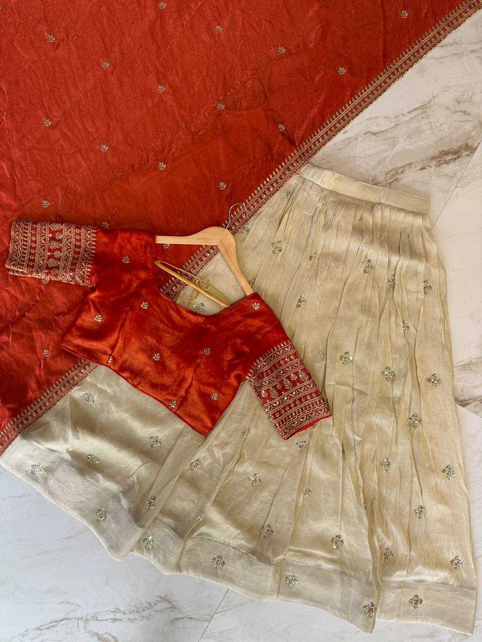 Ynf Tissue Silk KESH598 VNX1071 Sarees Wholesale Indian Sarees Lehenga Sarees Half Sarees Manufacturer- Kapda Export