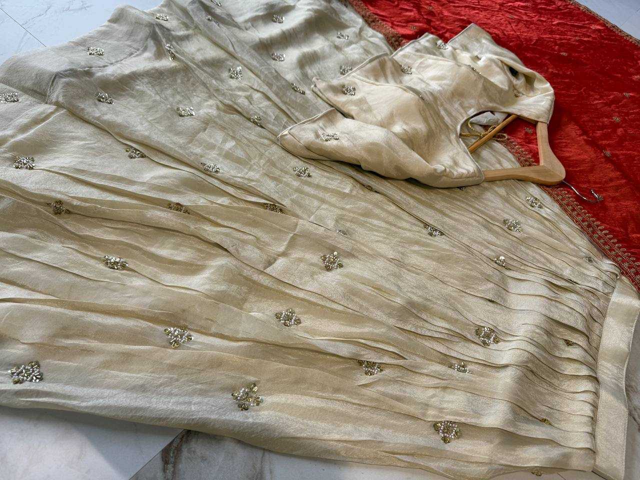 Ynf Tissue Silk KESH598 VNX1071 Sarees Wholesale Indian Sarees Lehenga Sarees Half Sarees Manufacturer- Kapda Export