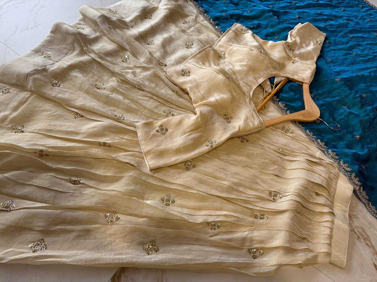 Ynf Tissue Silk KESH598 VNX1071 Sarees Wholesale Indian Sarees Lehenga Sarees Half Sarees Manufacturer- Kapda Export