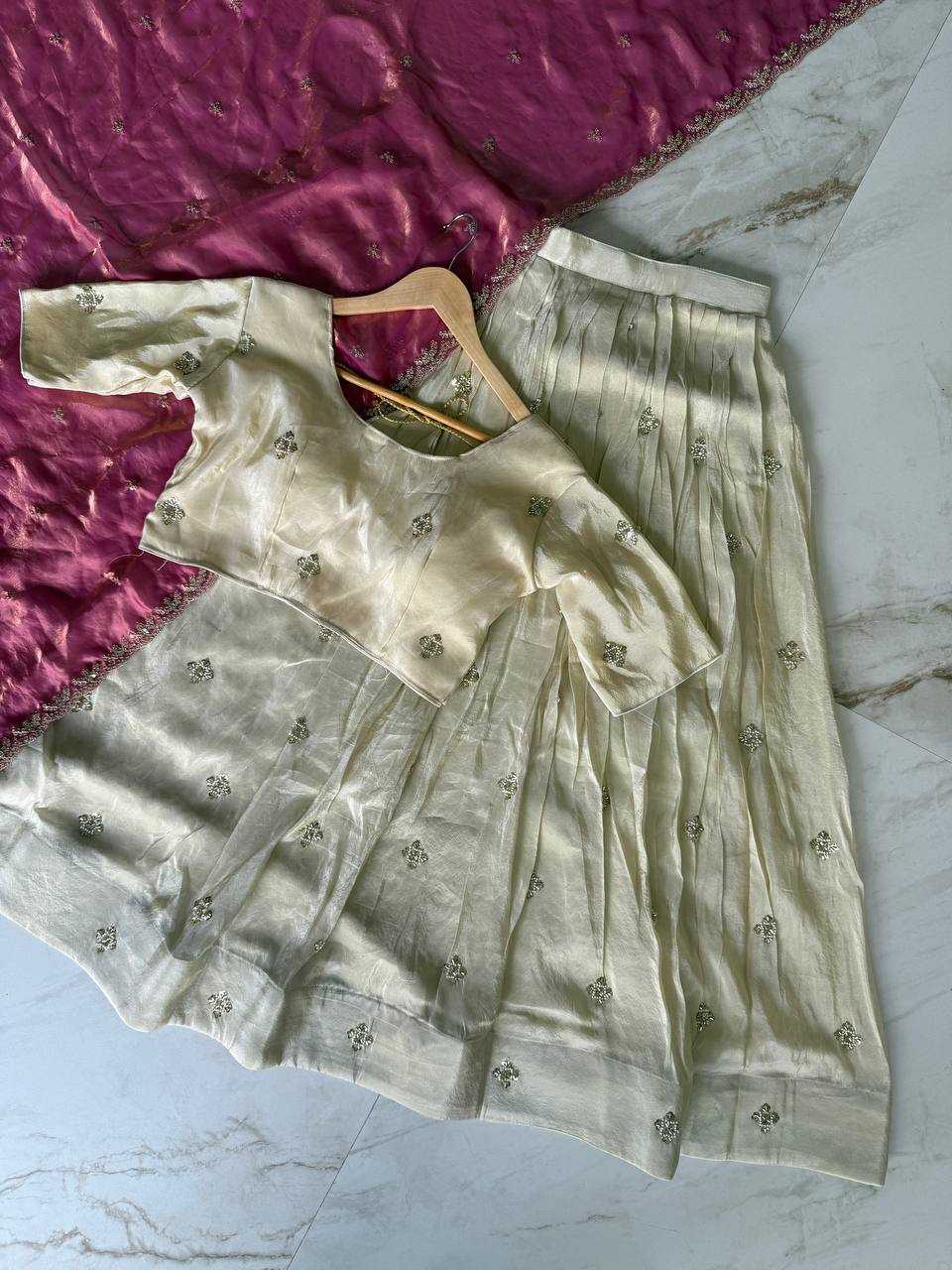 Ynf Tissue Silk KESH598 VNX1071 Sarees Wholesale Indian Sarees Lehenga Sarees Half Sarees Manufacturer- Kapda Export