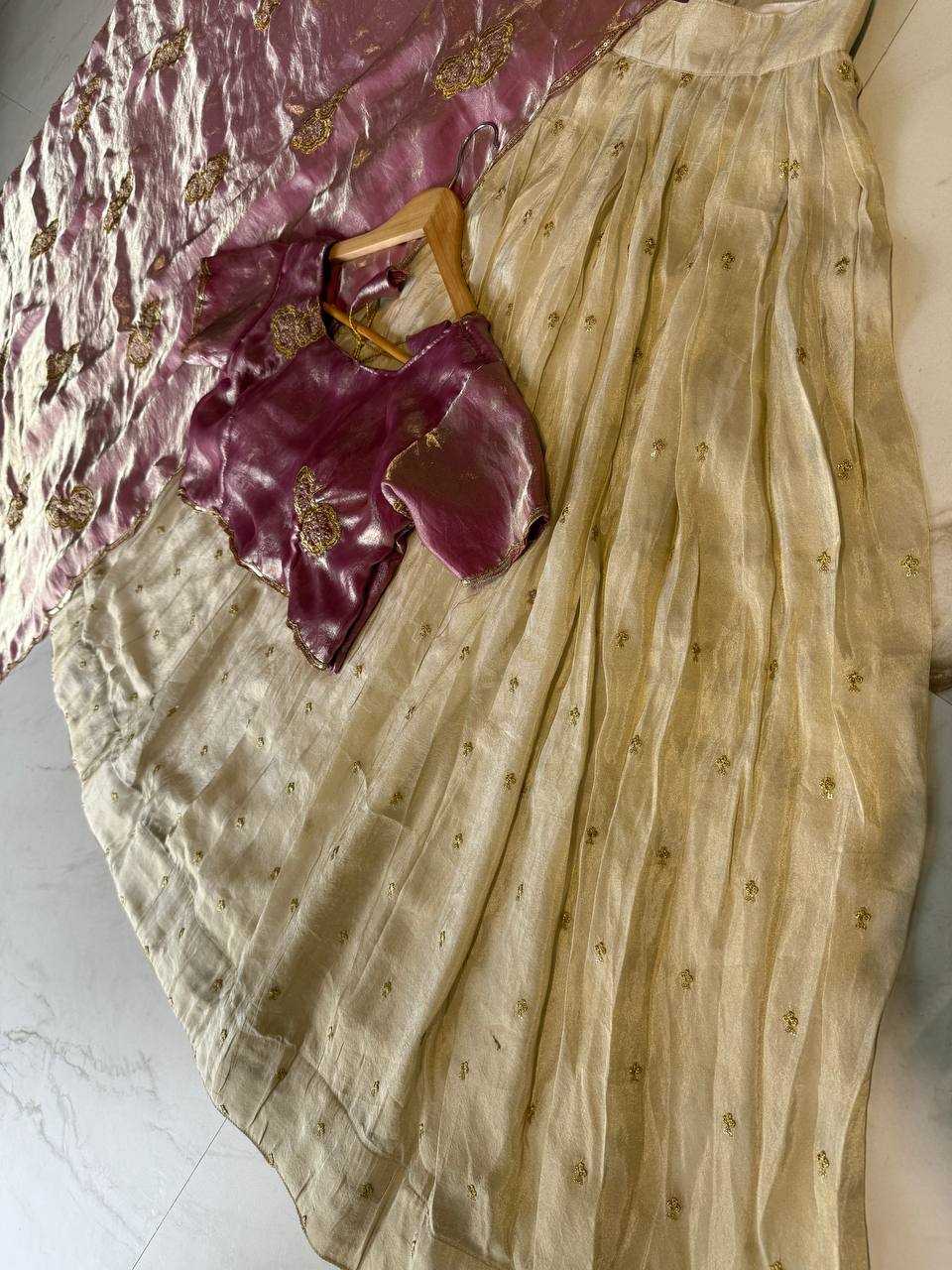 Ynf Tissue Silk KESH598 VNX1074 Sarees Festive Collections Wholesale Lehenga Sarees Half Sarees Onam Collections Manufacturer- Kapda Export