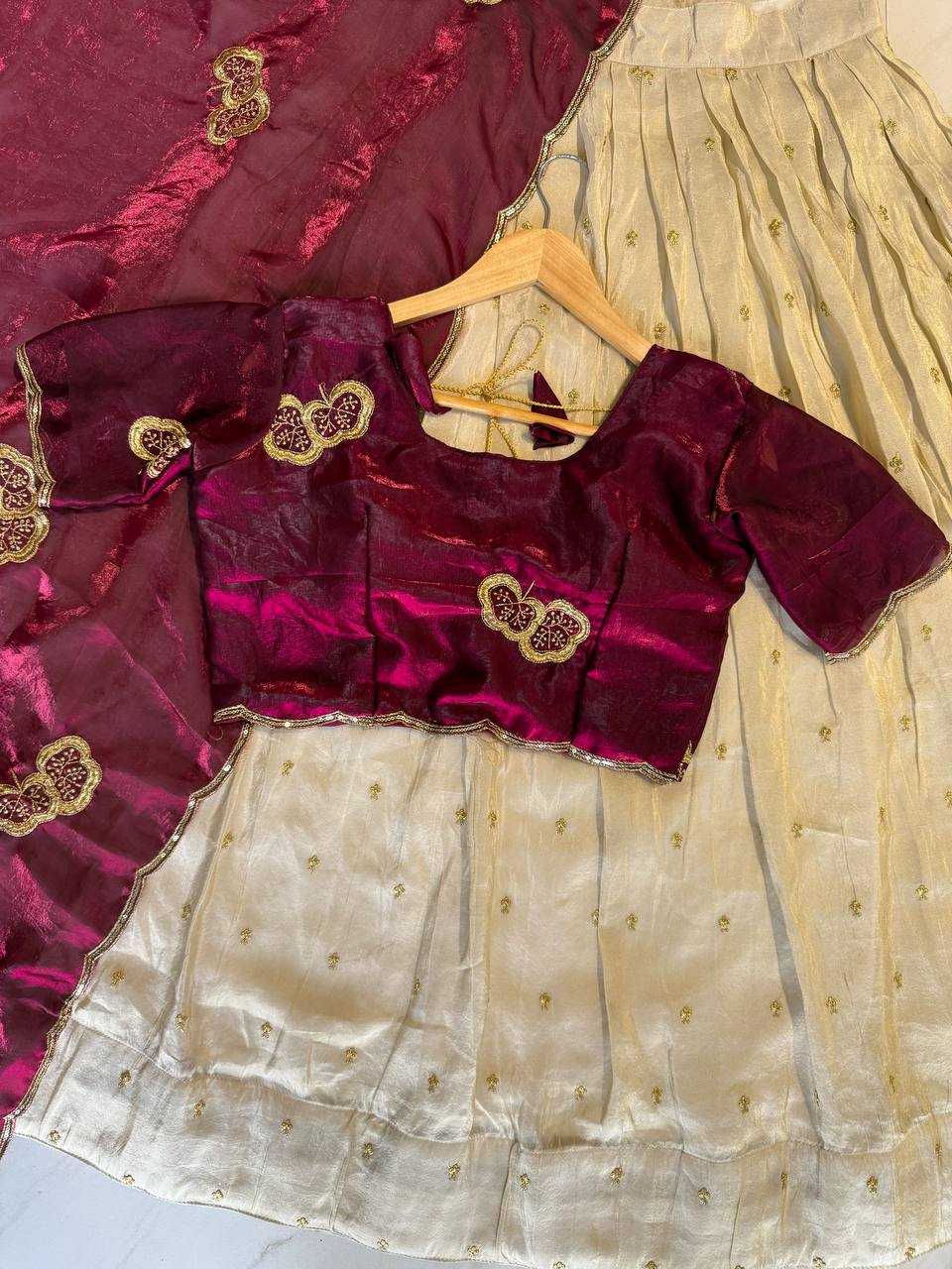 Ynf Tissue Silk KESH598 VNX1074 Sarees Festive Collections Wholesale Lehenga Sarees Half Sarees Onam Collections Manufacturer- Kapda Export