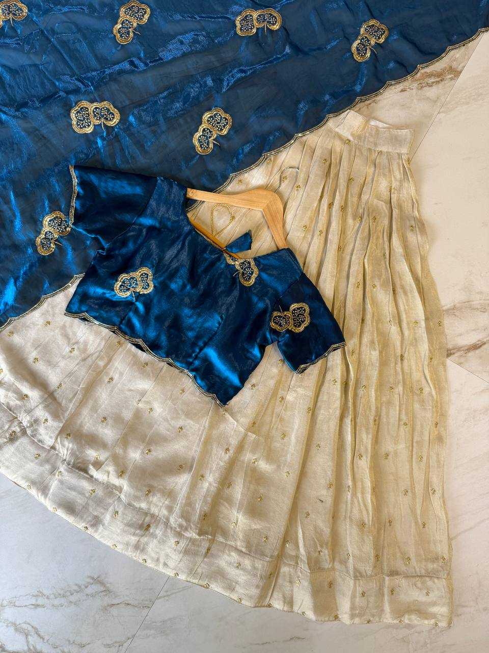 Ynf Tissue Silk KESH598 VNX1074 Sarees Festive Collections Wholesale Lehenga Sarees Half Sarees Onam Collections Manufacturer- Kapda Export