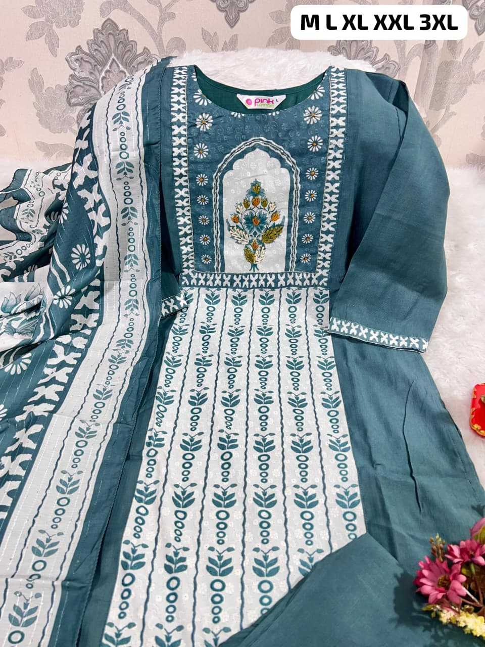 Ynf Viscose KESH594 ANJALI Kurti Wholesale Printed Kurtis Cotton Kurtis Chikan Kurti Manufacturer- Kapda Export