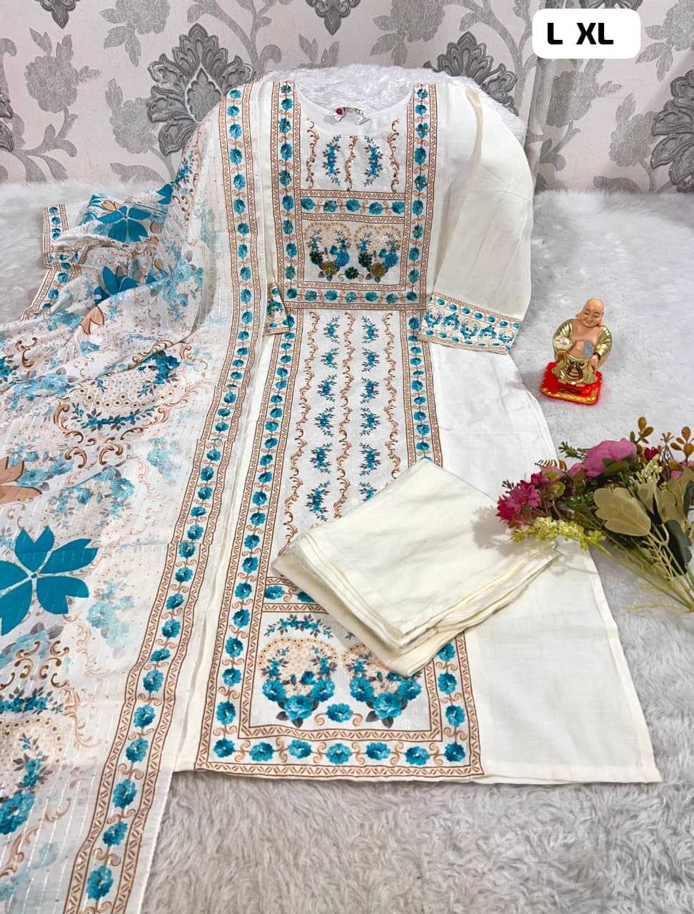 Ynf Viscose KESH594 ANJALI Kurti Wholesale Printed Kurtis Cotton Kurtis Chikan Kurti Manufacturer- Kapda Export