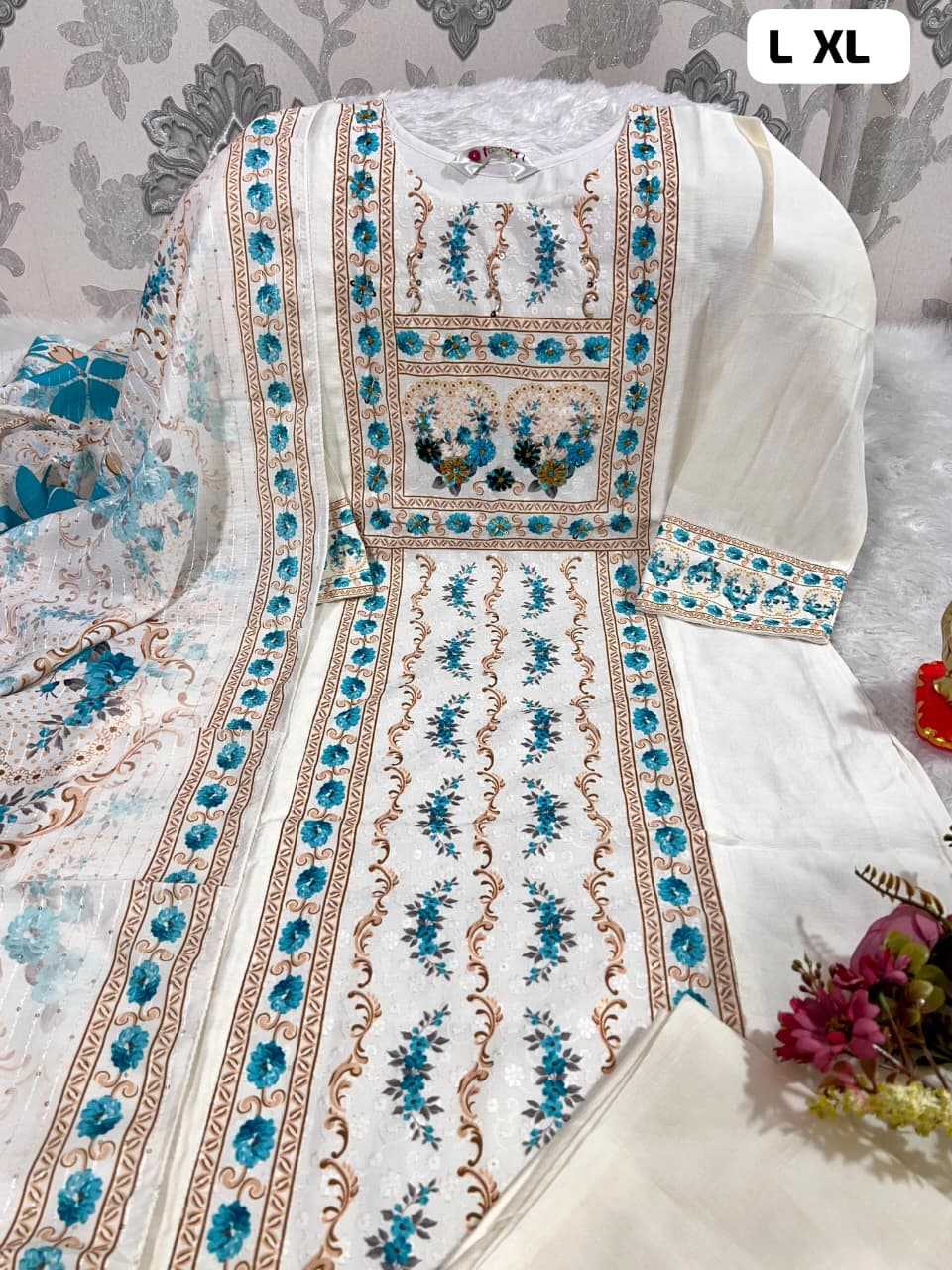 Ynf Viscose KESH594 ANJALI Kurti Wholesale Printed Kurtis Cotton Kurtis Chikan Kurti Manufacturer- Kapda Export