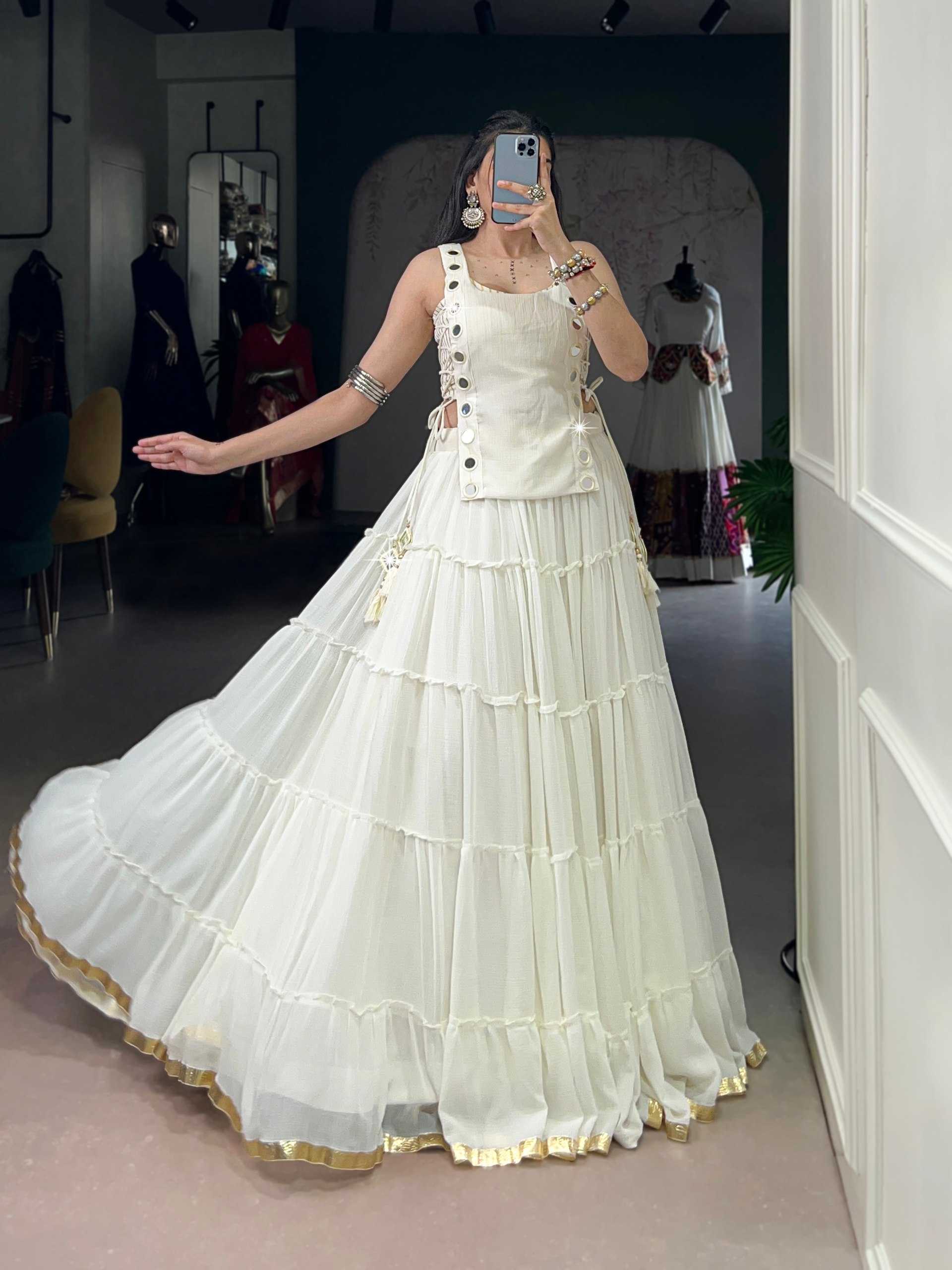 Ynf Chanderi Silk KESH134 1700 Lehengas Festive Collections Wholesale Jacket Style Lehenga Lehenga With Blouse Navratri Chaniya Choli Manufacturer- Kapda Export