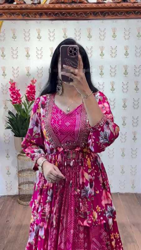 Ynf Chinon KESH496 534 Lehengas Wedding Collections Wholesale Embroidered Lehenga Thread Work Lehenga Sangeet Outfits Manufacturer- Kapda Export