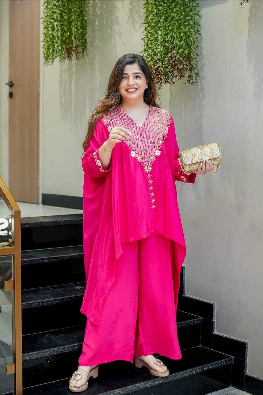 Ynf Chinon KESH531 1058 Suits & Dresses Wholesale Palazzo Suit Party wear suits Kaftan Dresses Manufacturer- Kapda Export