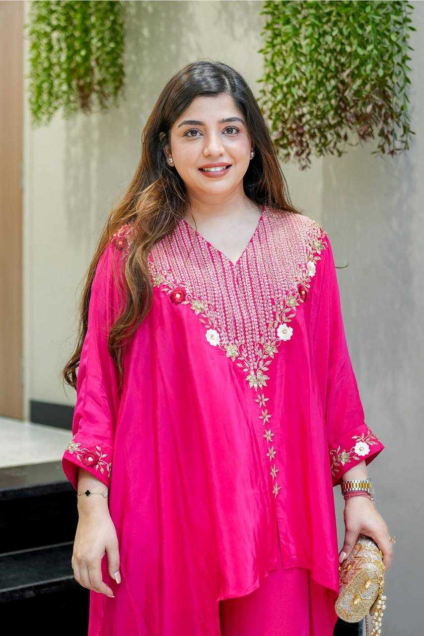 Ynf Chinon KESH531 1058 Suits & Dresses Wholesale Palazzo Suit Party wear suits Kaftan Dresses Manufacturer- Kapda Export