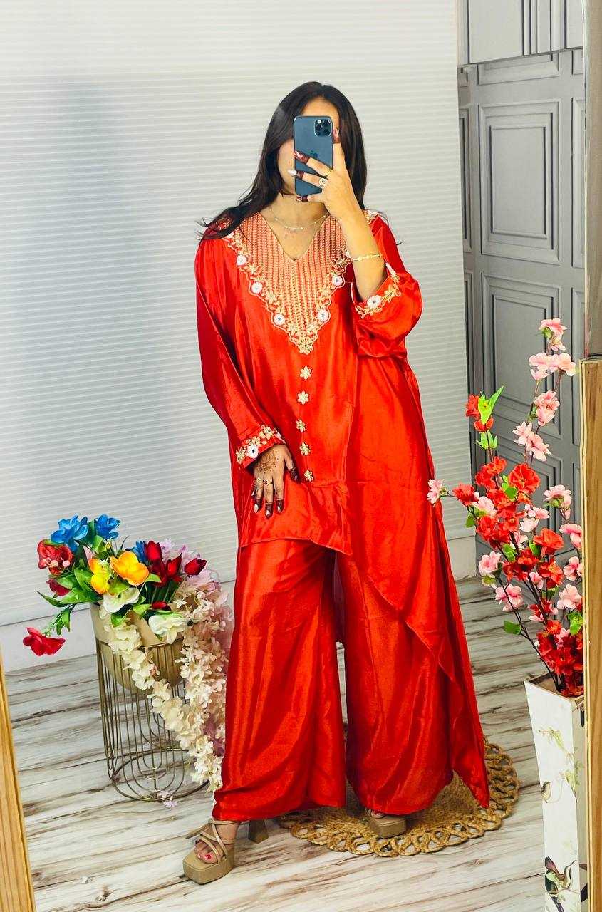 Ynf Chinon KESH531 1058 Suits & Dresses Wholesale Palazzo Suit Party wear suits Kaftan Dresses Manufacturer- Kapda Export