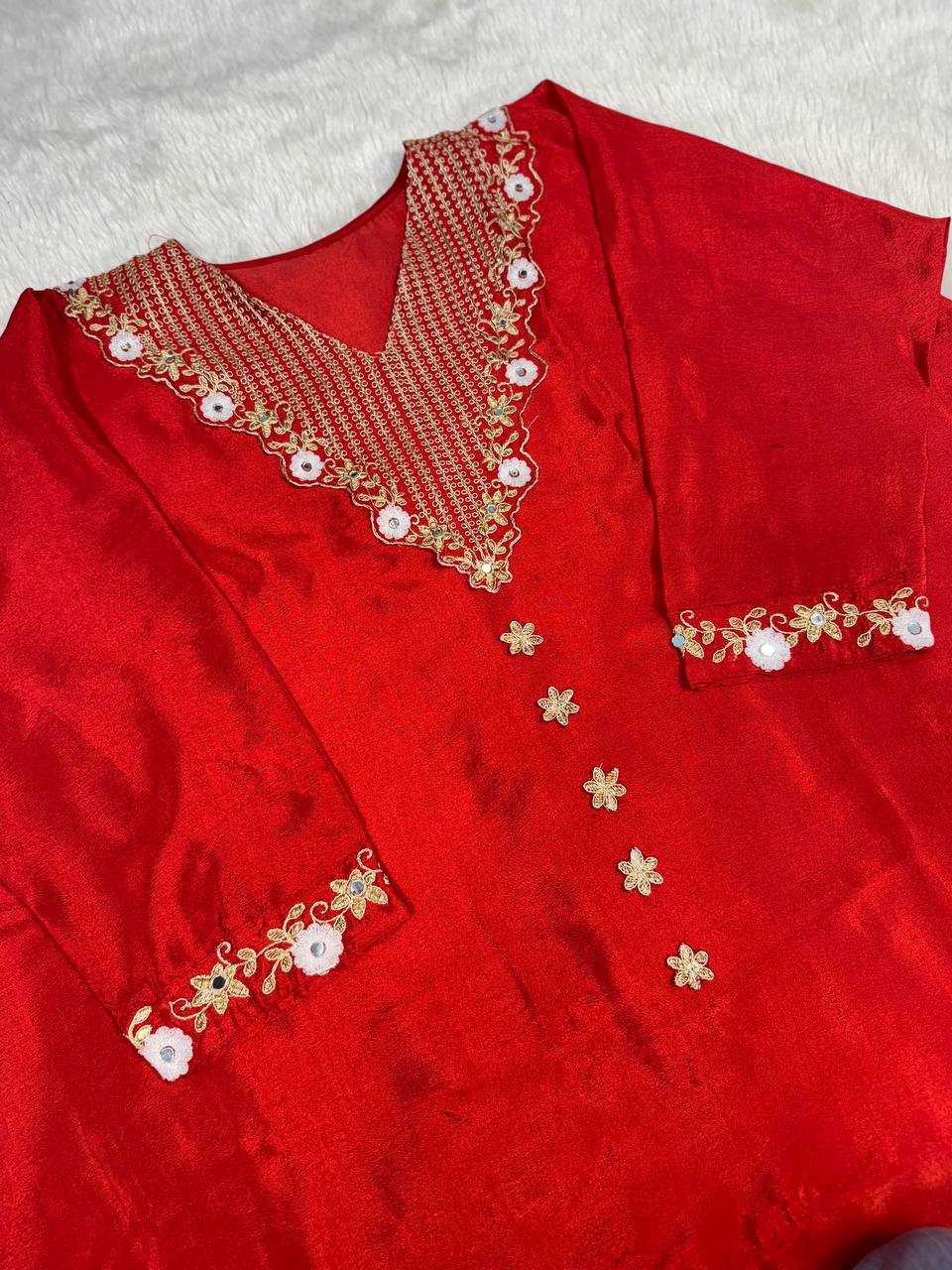 Ynf Chinon KESH531 1058 Suits & Dresses Wholesale Palazzo Suit Party wear suits Kaftan Dresses Manufacturer- Kapda Export