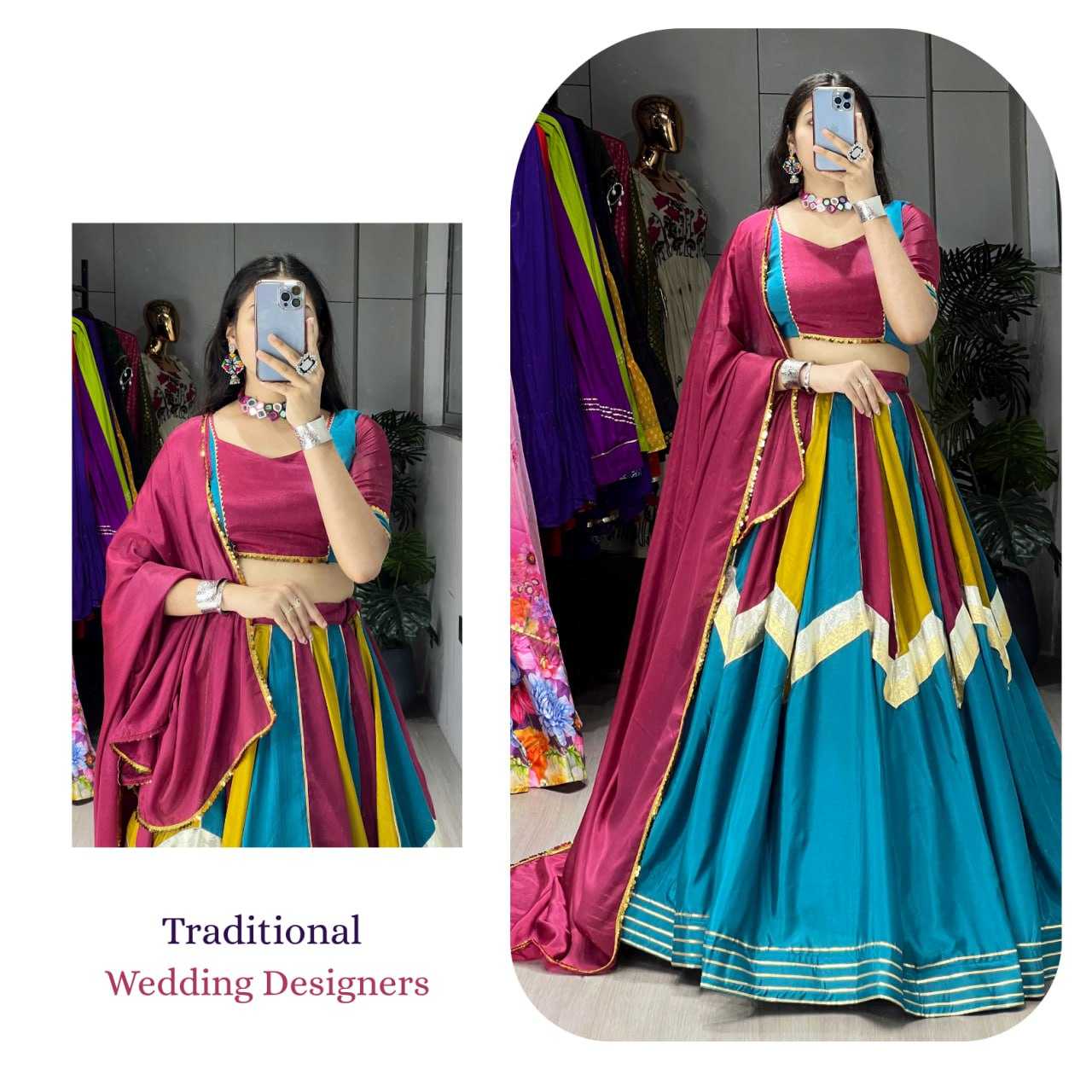 Ynf Chinon RIN119 8208 Lehengas Wedding Collections Wholesale Designer Lehenga Traditional Lehenga Sangeet Outfits Manufacturer- Kapda Export