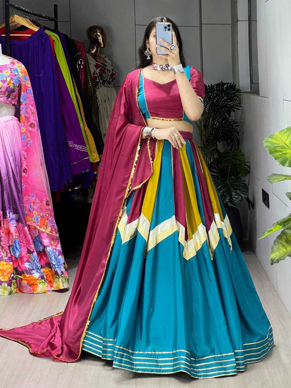 Ynf Chinon RIN119 8208 Lehengas Wedding Collections Wholesale Designer Lehenga Traditional Lehenga Sangeet Outfits Manufacturer- Kapda Export