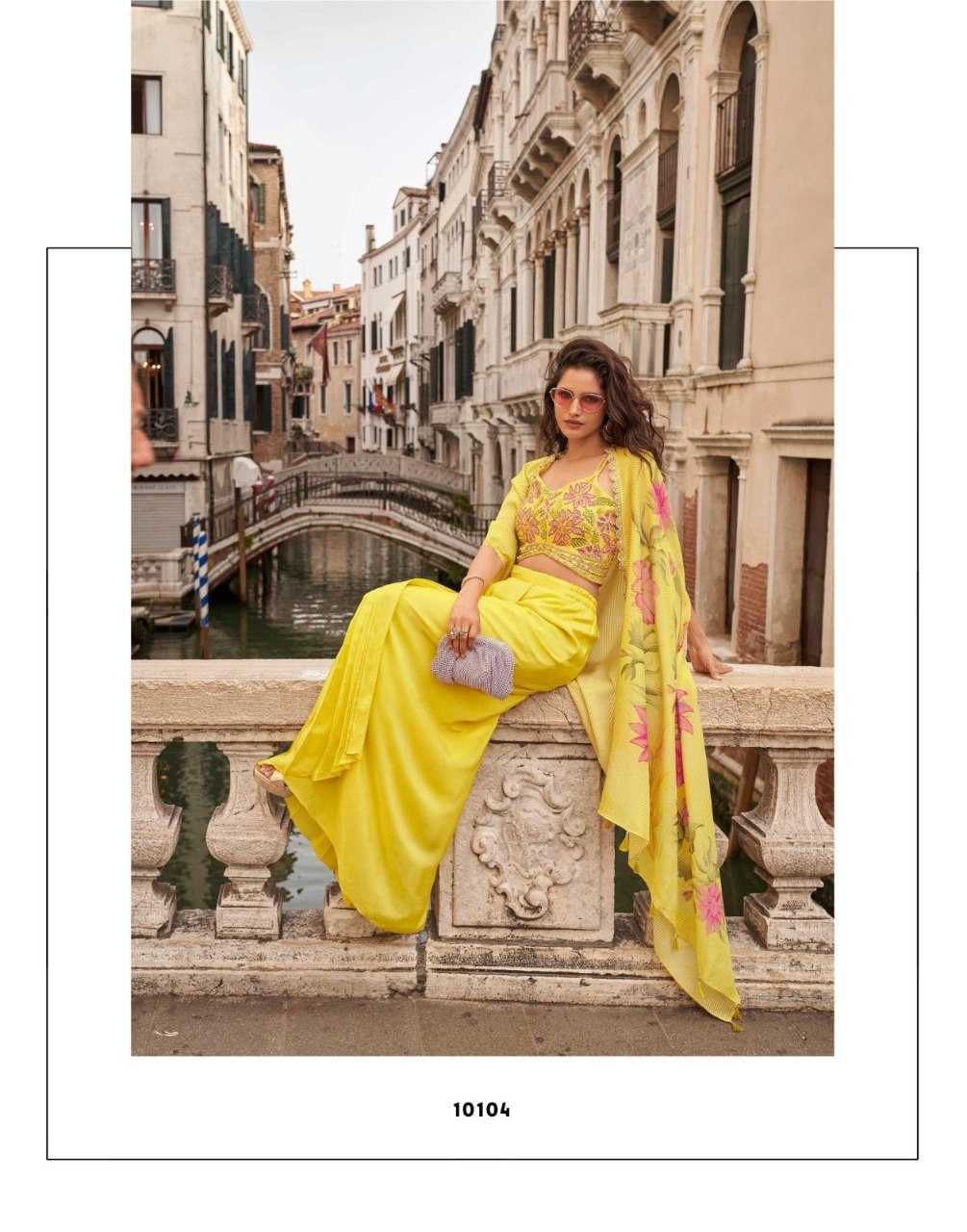 Ynf Chinon Silk KESH530 SAYURI MELODI Kurti Wholesale Festive Kurtis Party Wear Kurtis Embroidered Kurtis Kurti With Jacket Manufacturer- Kapda Export