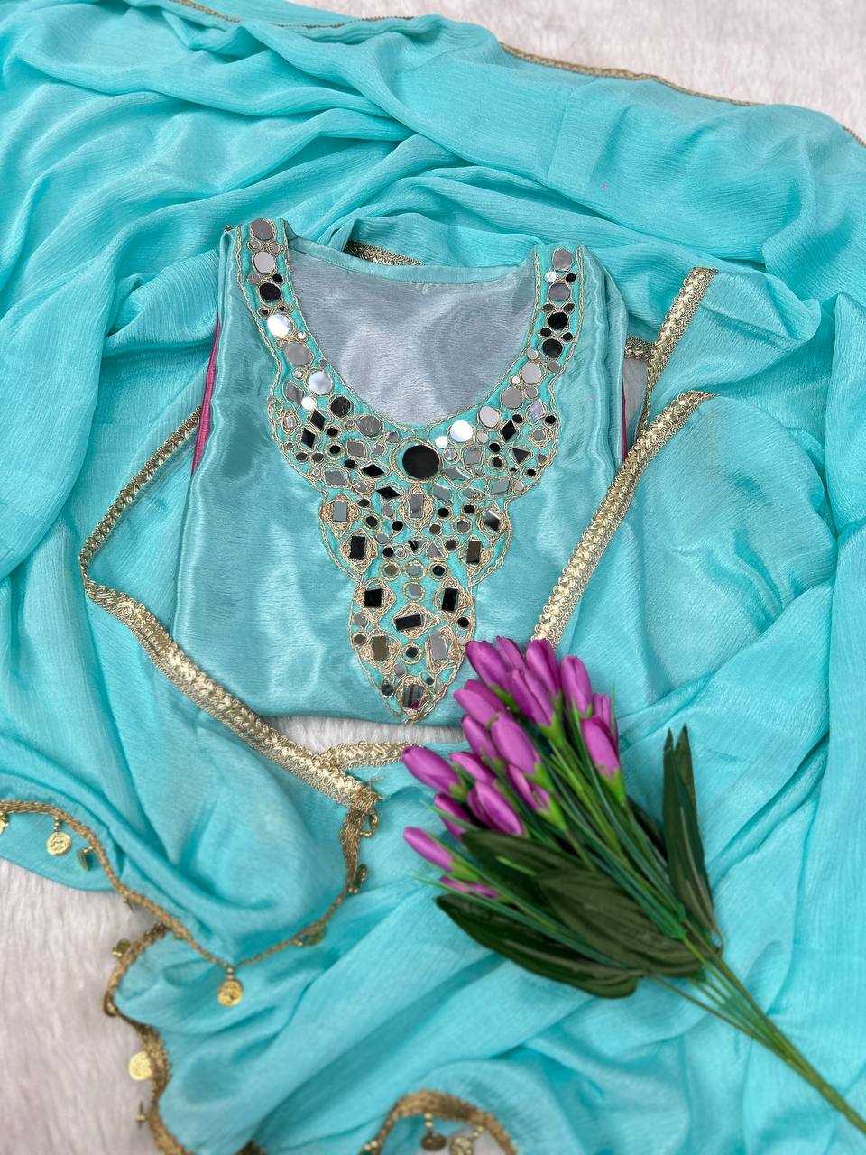 Ynf Chinon Silk KESH531 1056 Suits & Dresses Wedding Collections Wholesale Party wear suits Designer Suits Sangeet Outfits Manufacturer- Kapda Export