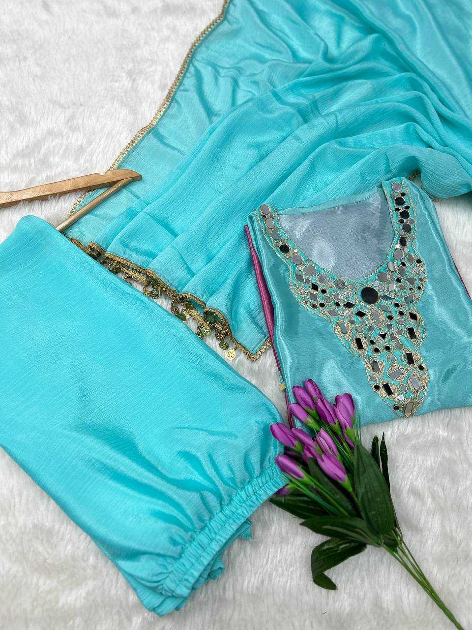 Ynf Chinon Silk KESH531 1056 Suits & Dresses Wedding Collections Wholesale Party wear suits Designer Suits Sangeet Outfits Manufacturer- Kapda Export