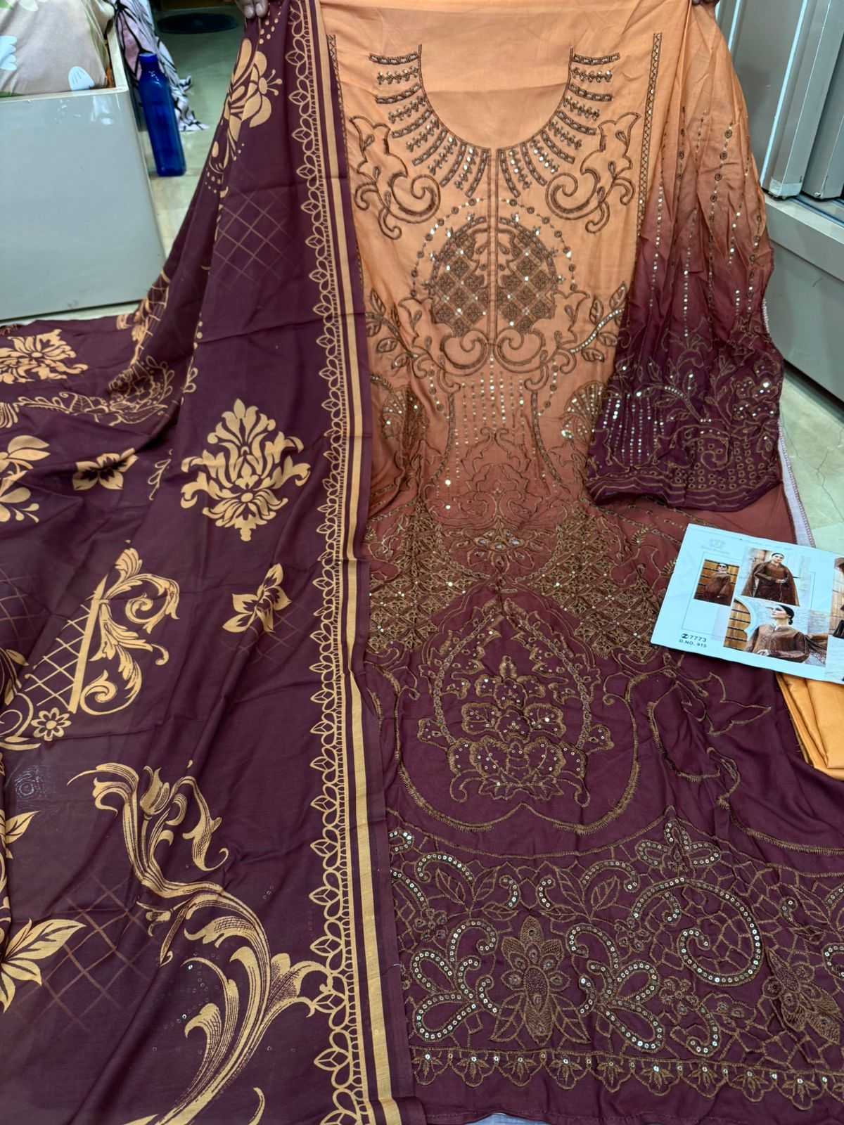 Ynf Cotton Cambric KESH530 Ziaaz 915 Suits & Dresses Islamic Clothing Festive Collections Wholesale Pakistani Suits Semi Stitched Suits Cotton Dresses Manufacturer- Kapda Export