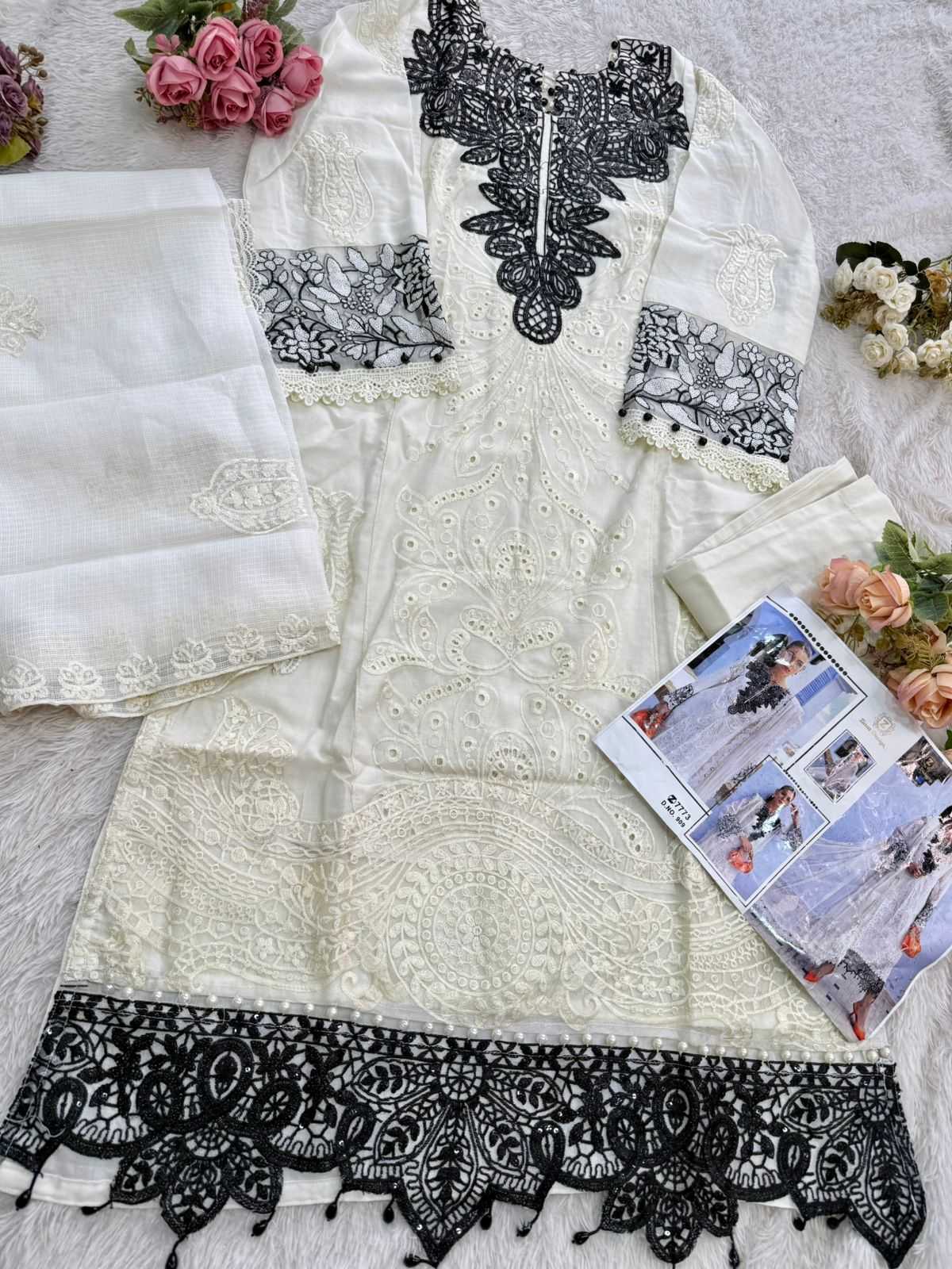 Ynf Cotton Cambric KESH530 Ziaaz 915 Suits & Dresses Islamic Clothing Festive Collections Wholesale Pakistani Suits Semi Stitched Suits Cotton Dresses Manufacturer- Kapda Export