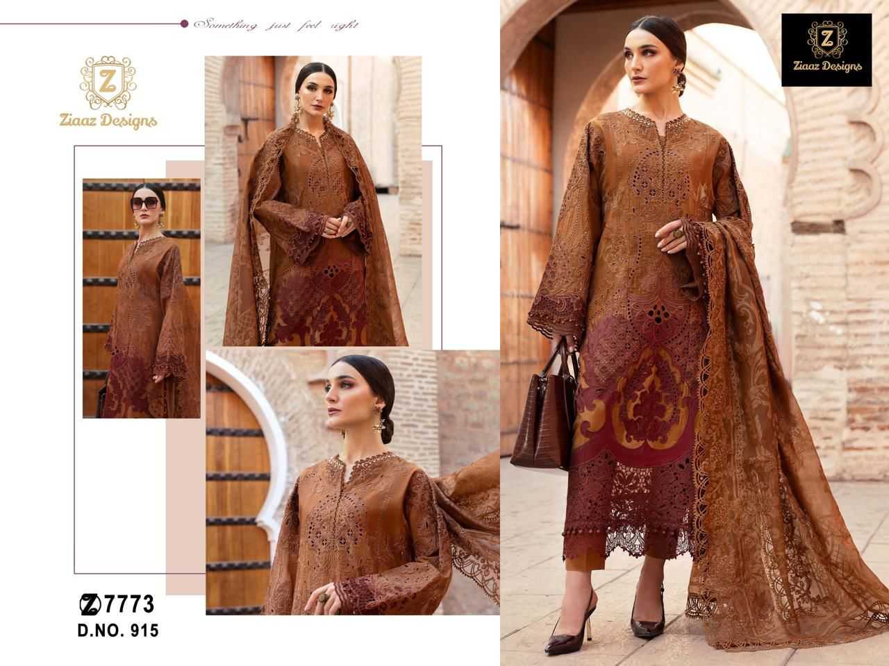 Ynf Cotton Cambric KESH530 Ziaaz 915 Suits & Dresses Islamic Clothing Festive Collections Wholesale Pakistani Suits Semi Stitched Suits Cotton Dresses Manufacturer- Kapda Export