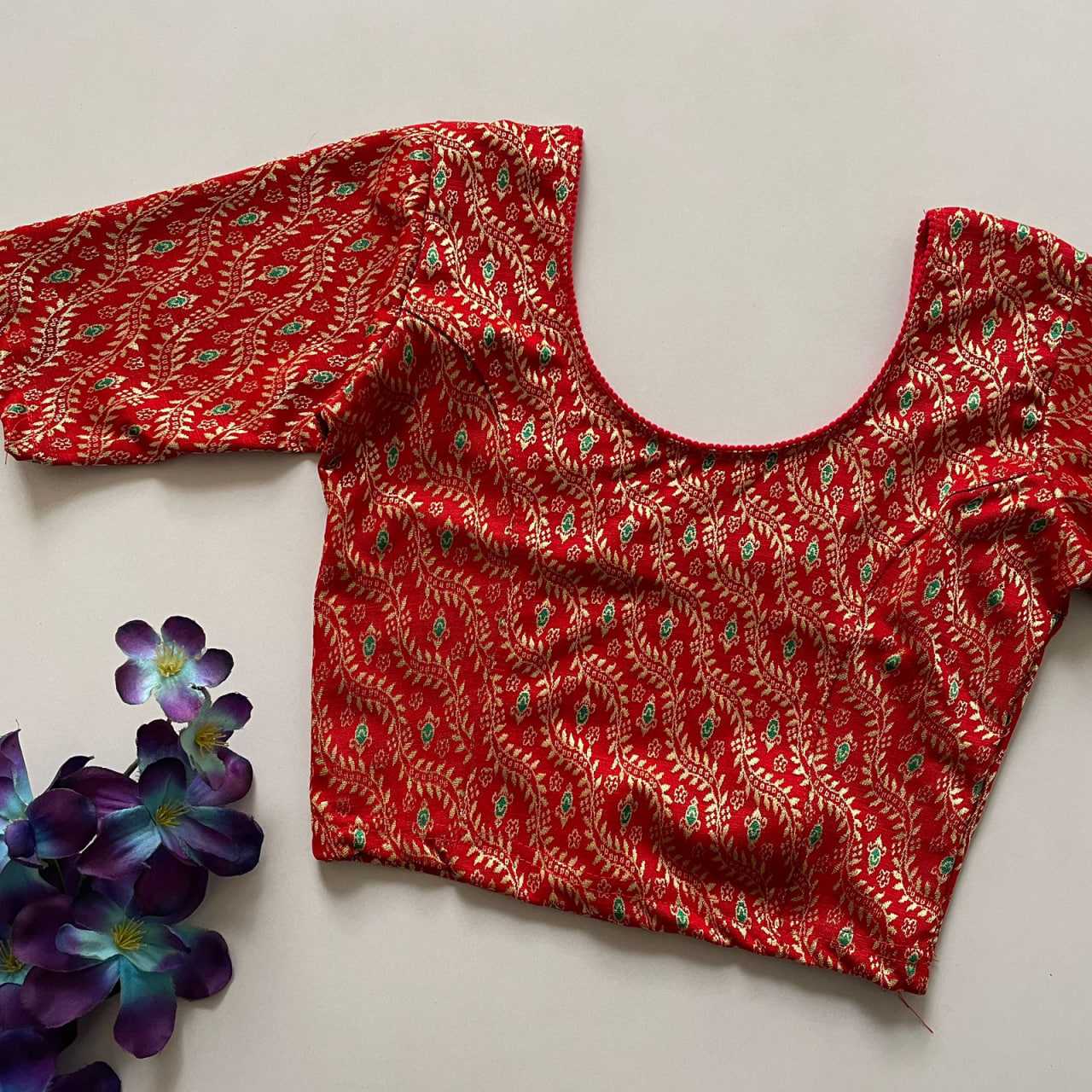 Ynf Cotton KESH426 geeta Readymade Blouses Festive Collections Wholesale Stretchable Blouse Cotton Blouse Fashion Blouse Manufacturer- Kapda Export