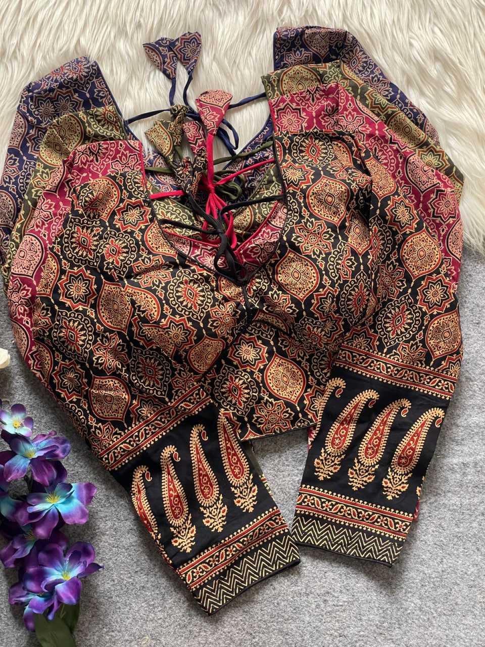 Ynf Cotton KESH426 SABYASACHI Readymade Blouses Festive Collections Wholesale V-Neck Blouses Cotton Blouse Party Wear Blouse Manufacturer- Kapda Export