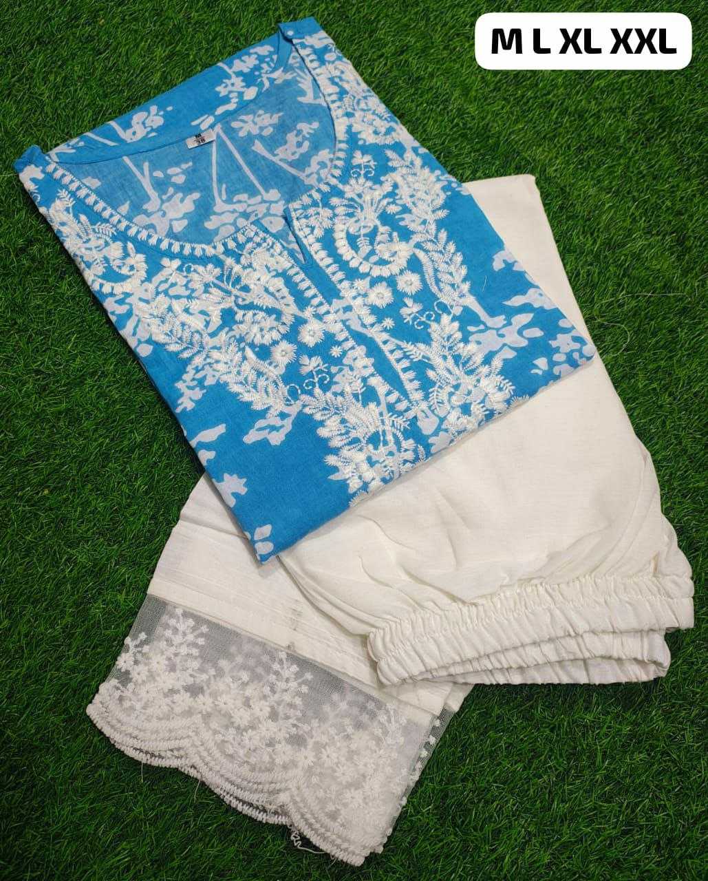 Ynf Cotton KESH613 143 Kurti Wholesale Festive Kurtis Printed Kurtis Chikankari Kurtis Manufacturer- Kapda Export