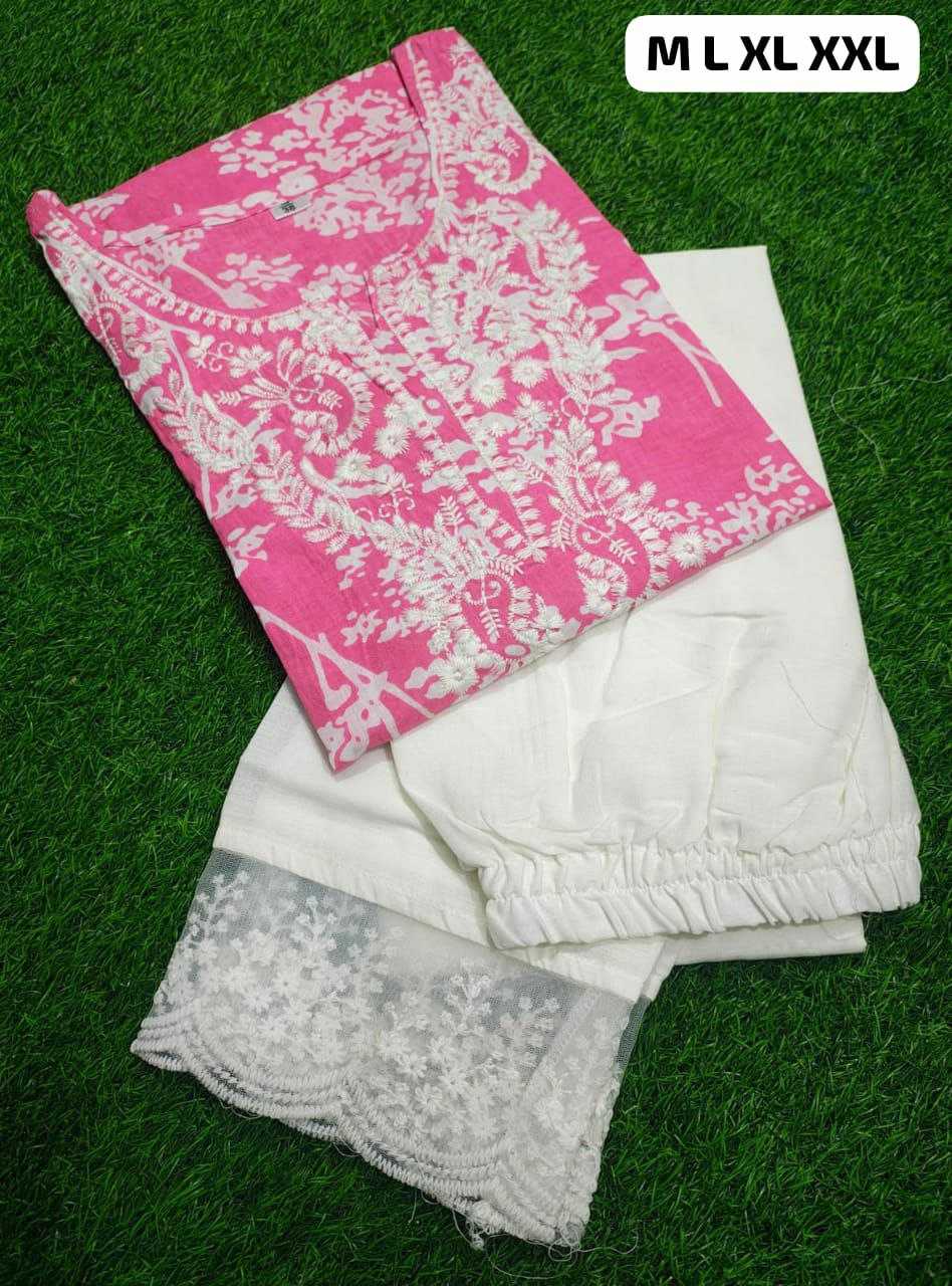 Ynf Cotton KESH613 143 Kurti Wholesale Festive Kurtis Printed Kurtis Chikankari Kurtis Manufacturer- Kapda Export