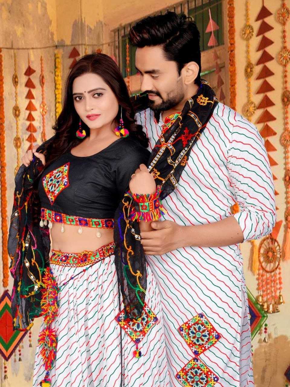 Ynf Cotton KESH625 KODI Couple Wear Wholesale Couple Matching Ethnic Outfits Festive Matching Couple Dresses Designer Ethnic Outfits for Couples Manufacturer- Kapda Export