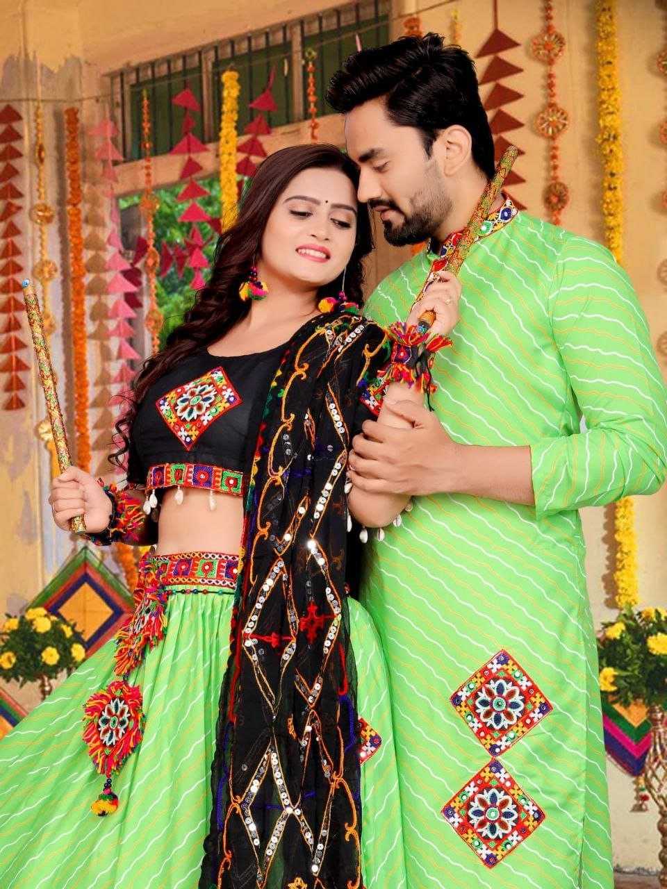 Ynf Cotton KESH625 KODI Couple Wear Wholesale Couple Matching Ethnic Outfits Festive Matching Couple Dresses Designer Ethnic Outfits for Couples Manufacturer- Kapda Export