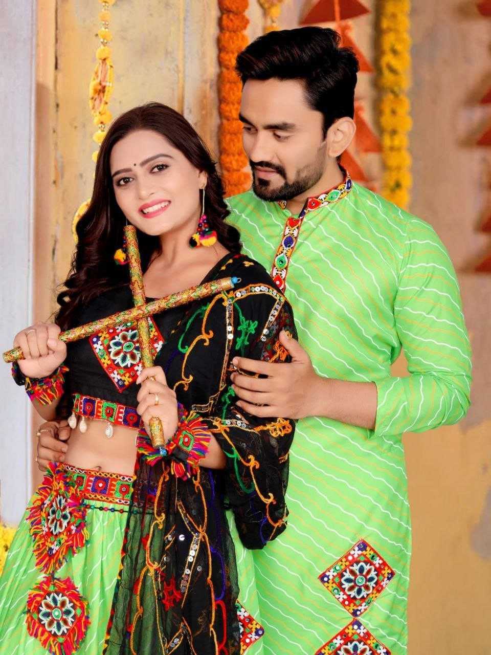 Ynf Cotton KESH625 KODI Couple Wear Wholesale Couple Matching Ethnic Outfits Festive Matching Couple Dresses Designer Ethnic Outfits for Couples Manufacturer- Kapda Export