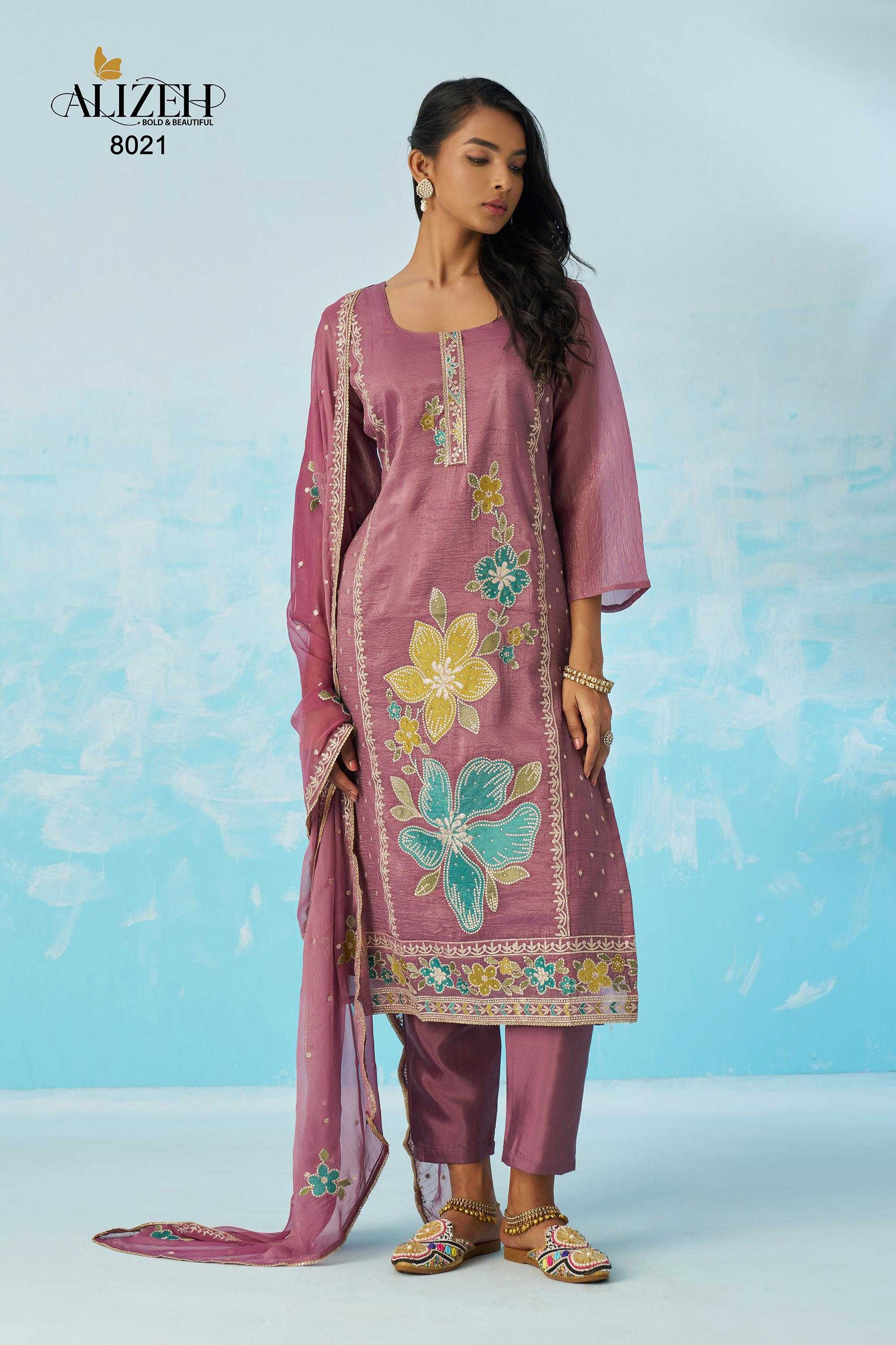 Ynf Crush Silk KESH530 ALIZEH EHSAAS VOL-2 Suits & Dresses Festive Collections Wholesale Straight Cut Suits Casual Dresses Party Wear Dresses Manufacturer- Kapda Export